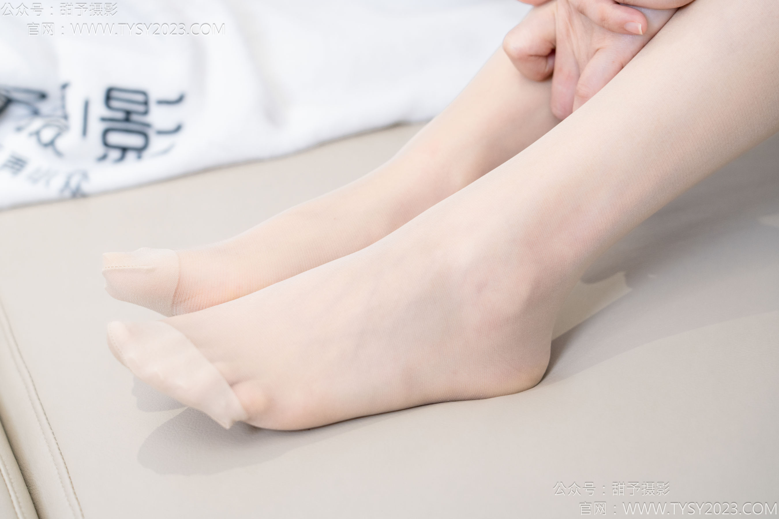 甜予摄影 No.184 澜澜 - 板鞋、薄肉丝/(125P)