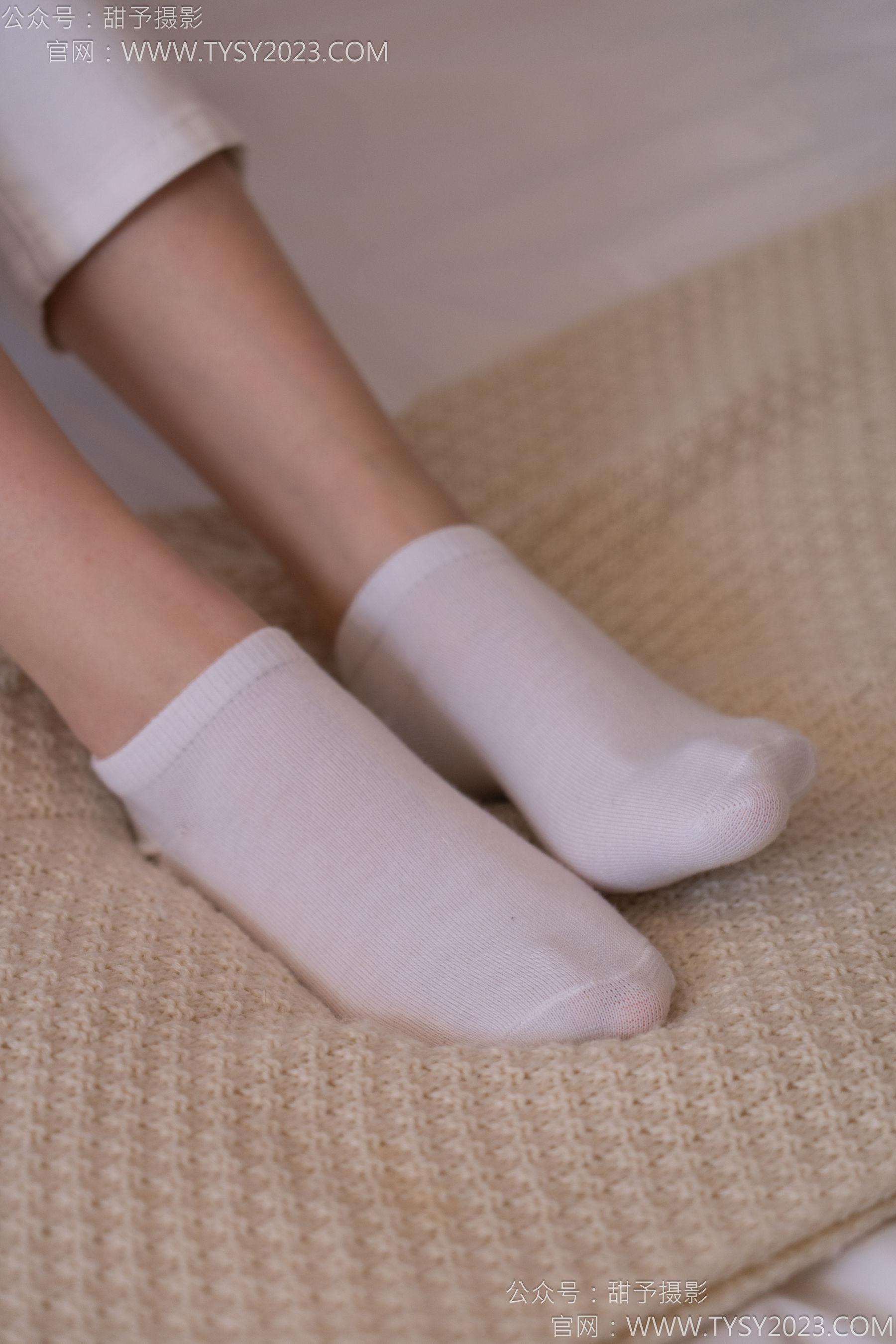 甜予摄影 No.171 璇璇 - 帆布鞋、白棉袜、抖腿剧情/(151P)