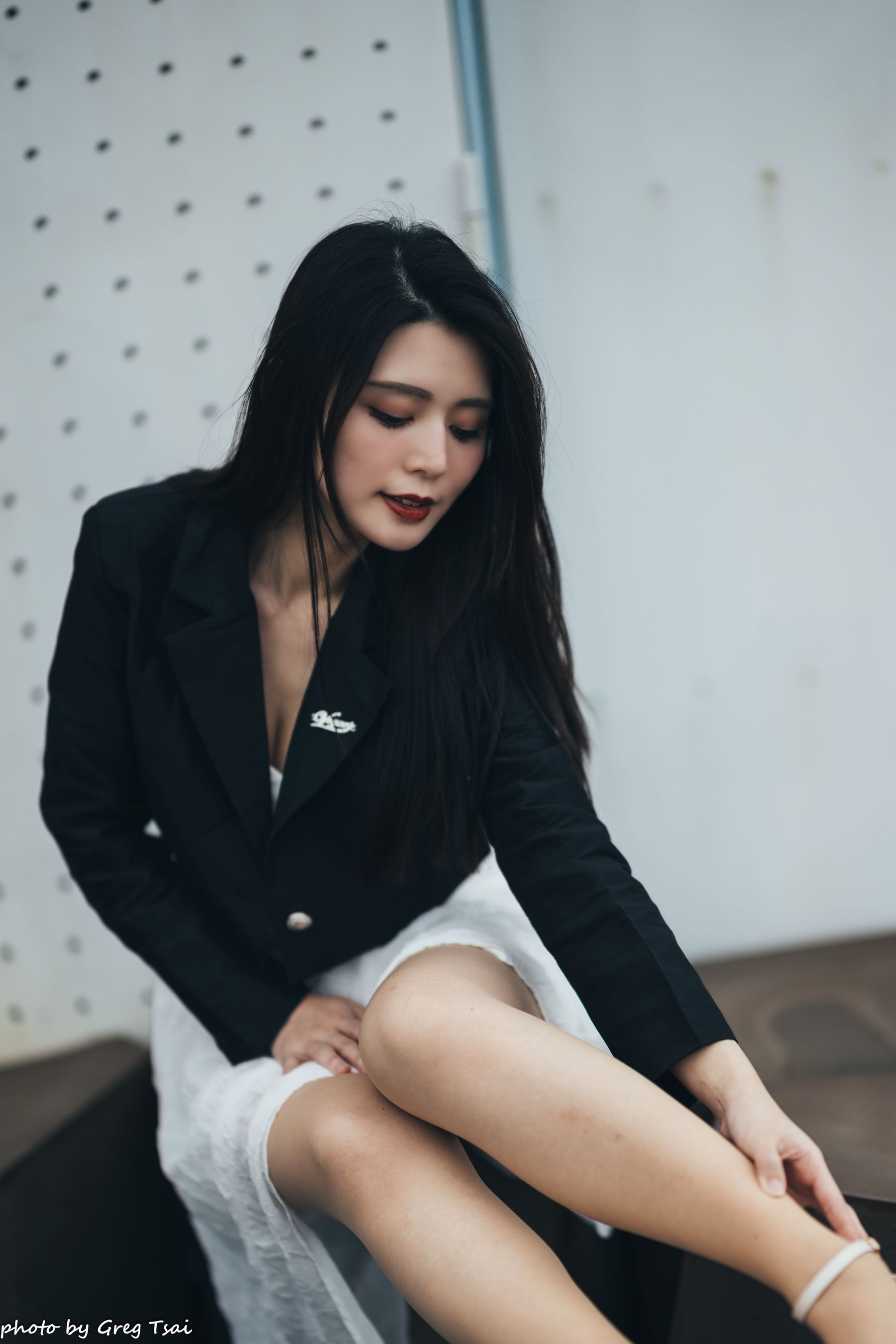 筱筱 - 天台连衣裙/(65P)