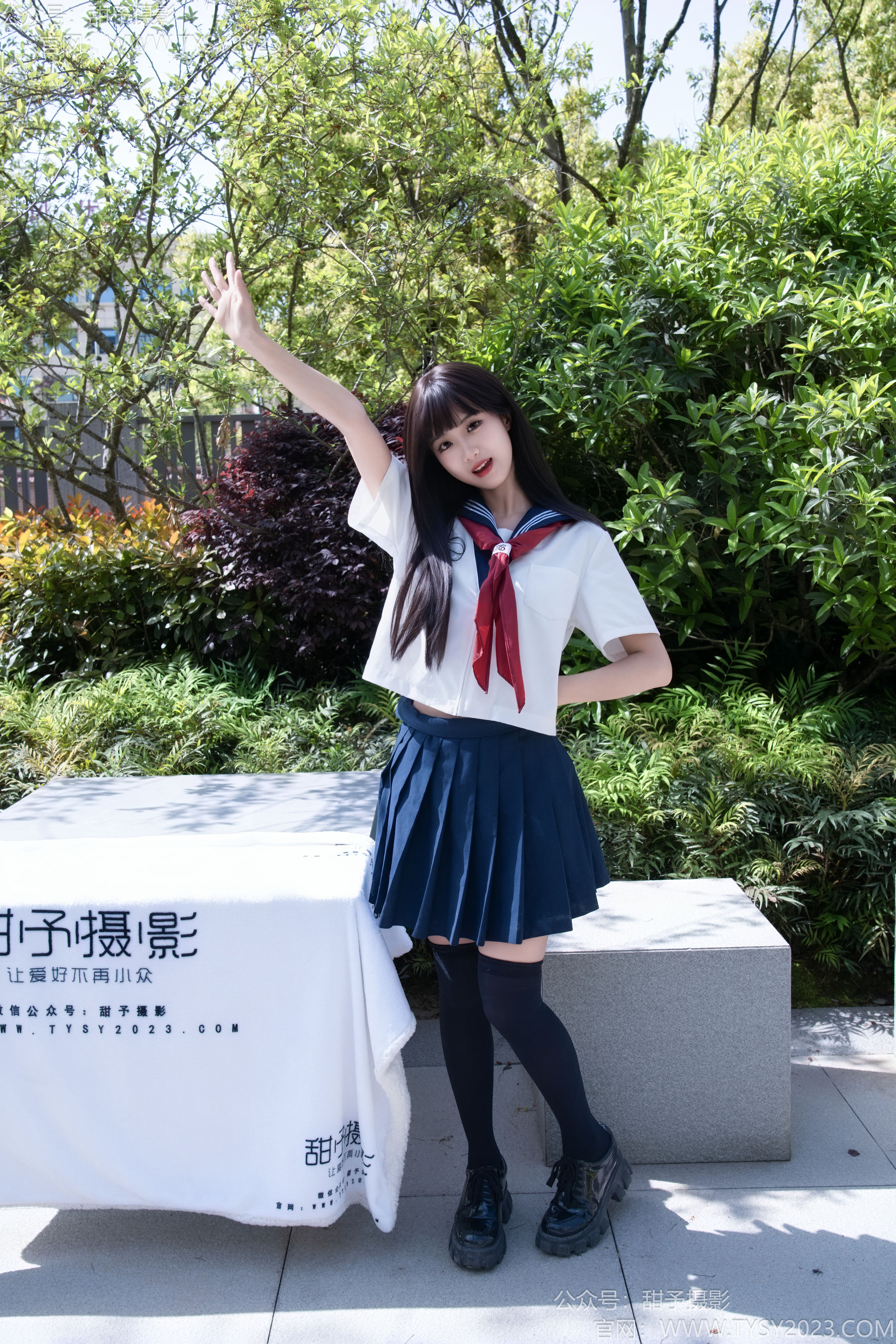 甜予摄影 No.193 小甜桃 - 皮鞋、大腿袜、裸足/(129P)