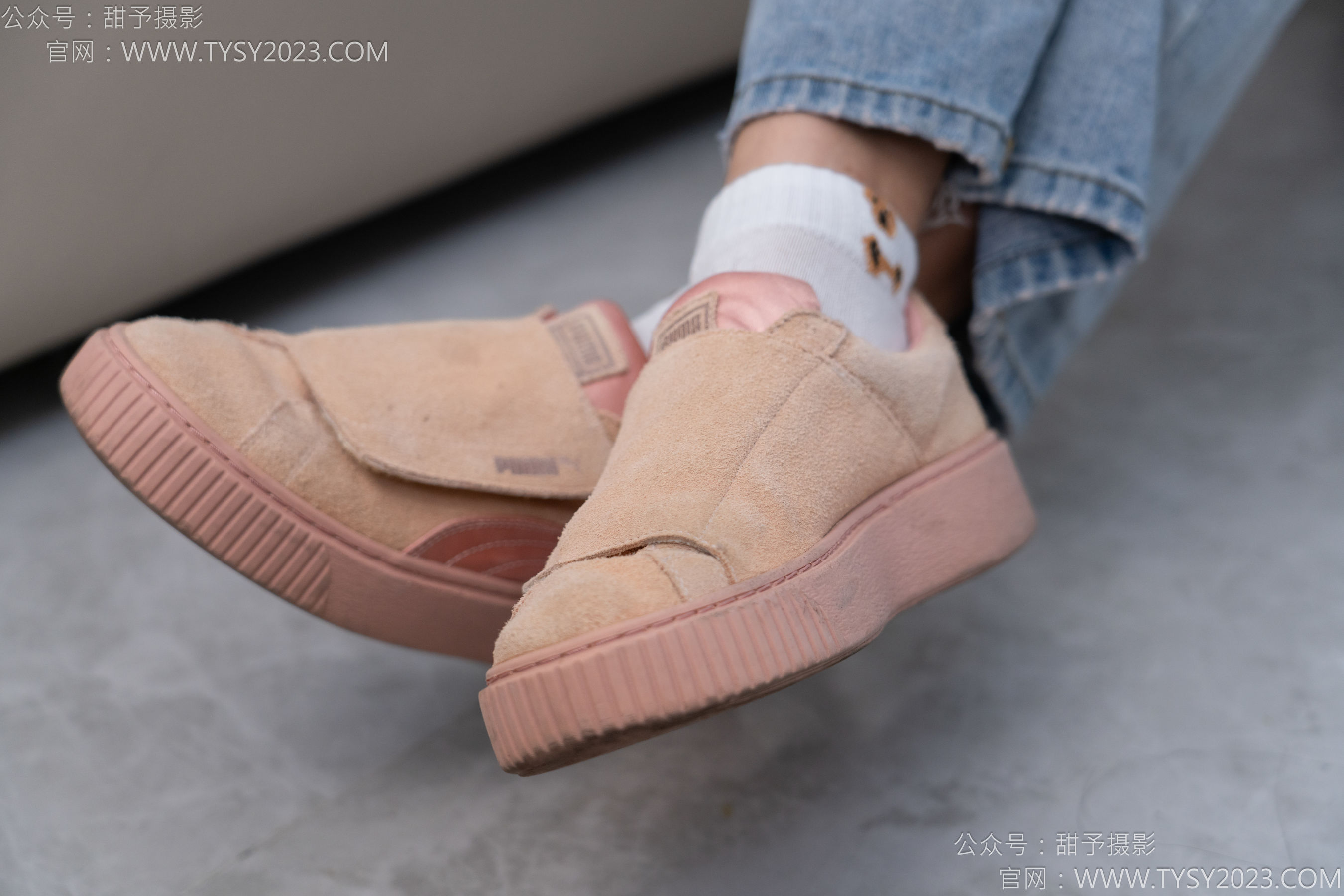 甜予摄影 No.163 娃娃 - 板鞋、白棉袜、裸足/(130P)