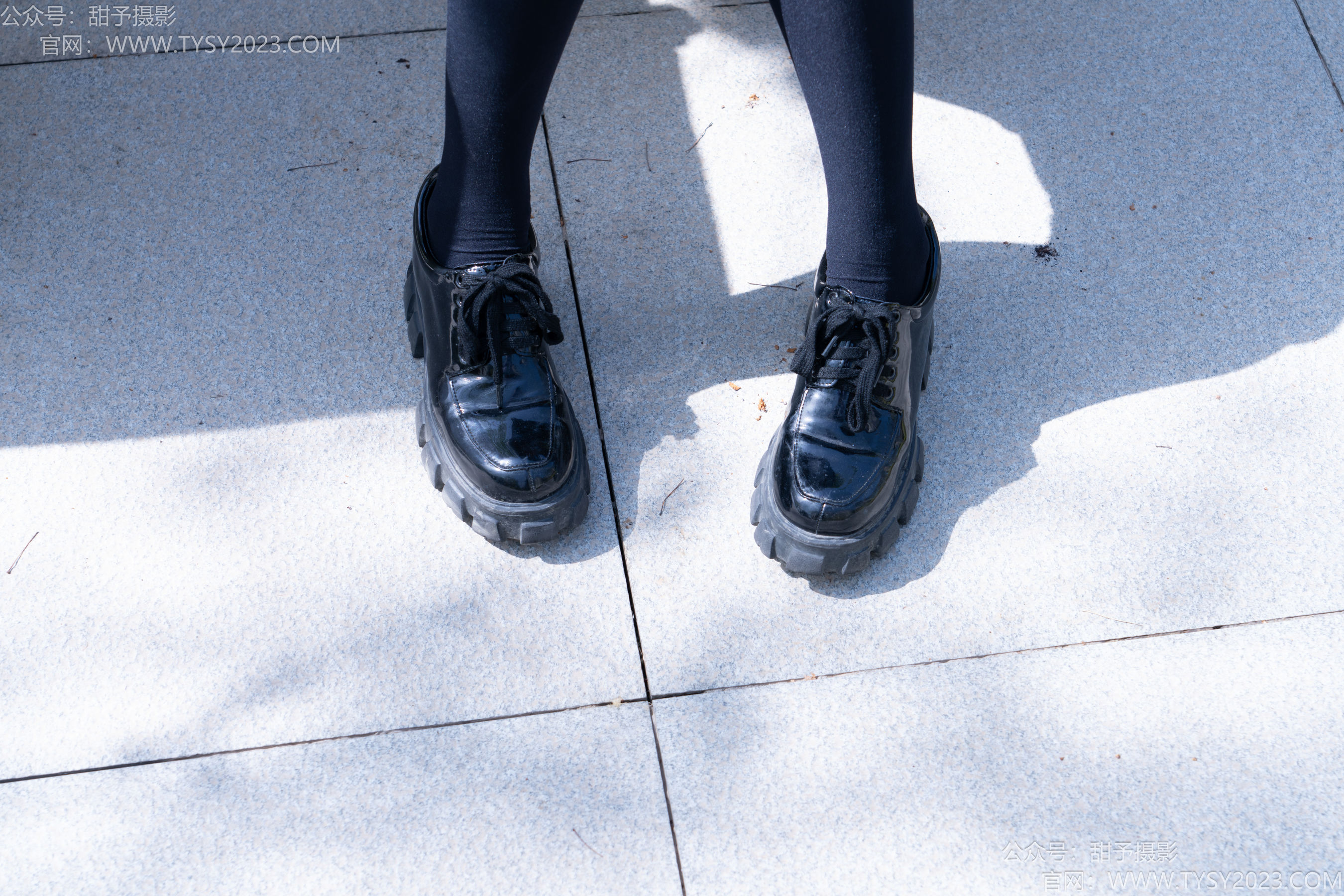 甜予摄影 No.193 小甜桃 - 皮鞋、大腿袜、裸足/(129P)