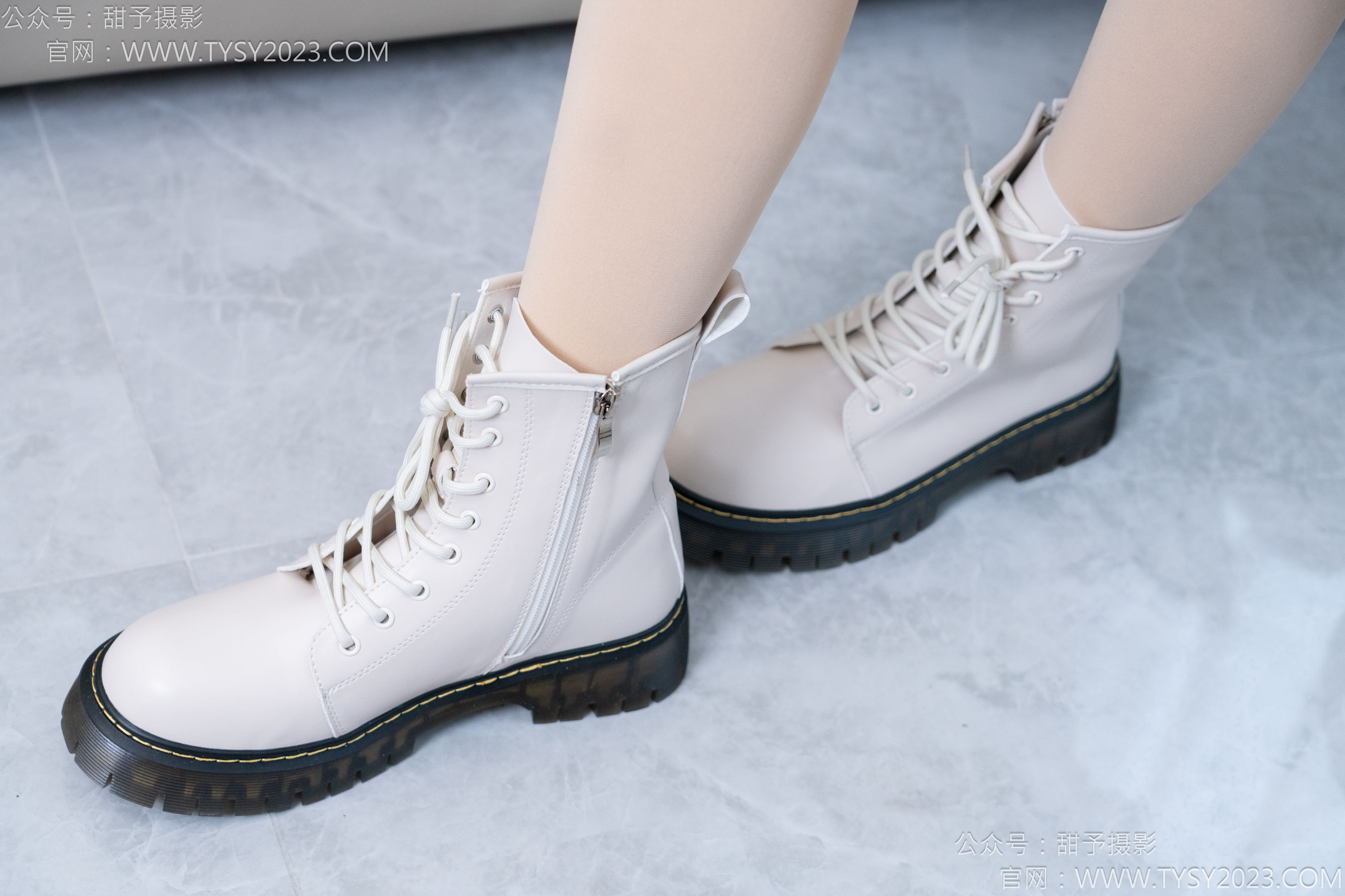甜予摄影 No.180 贝壳 - 平底鞋、短靴、厚肉丝/(135P)