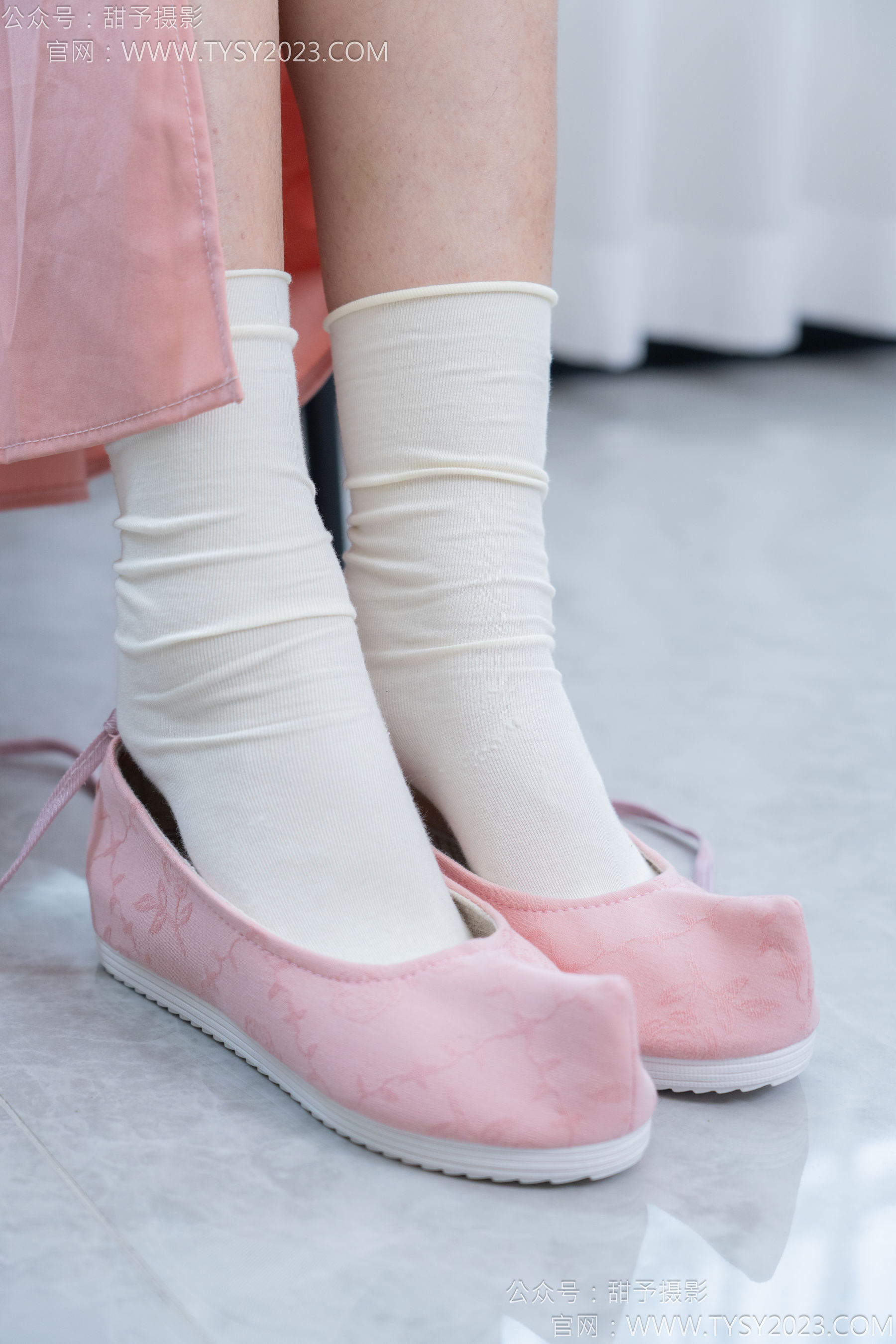 甜予摄影 No.183 知知 - 布鞋、白棉袜、裸足/(148P)