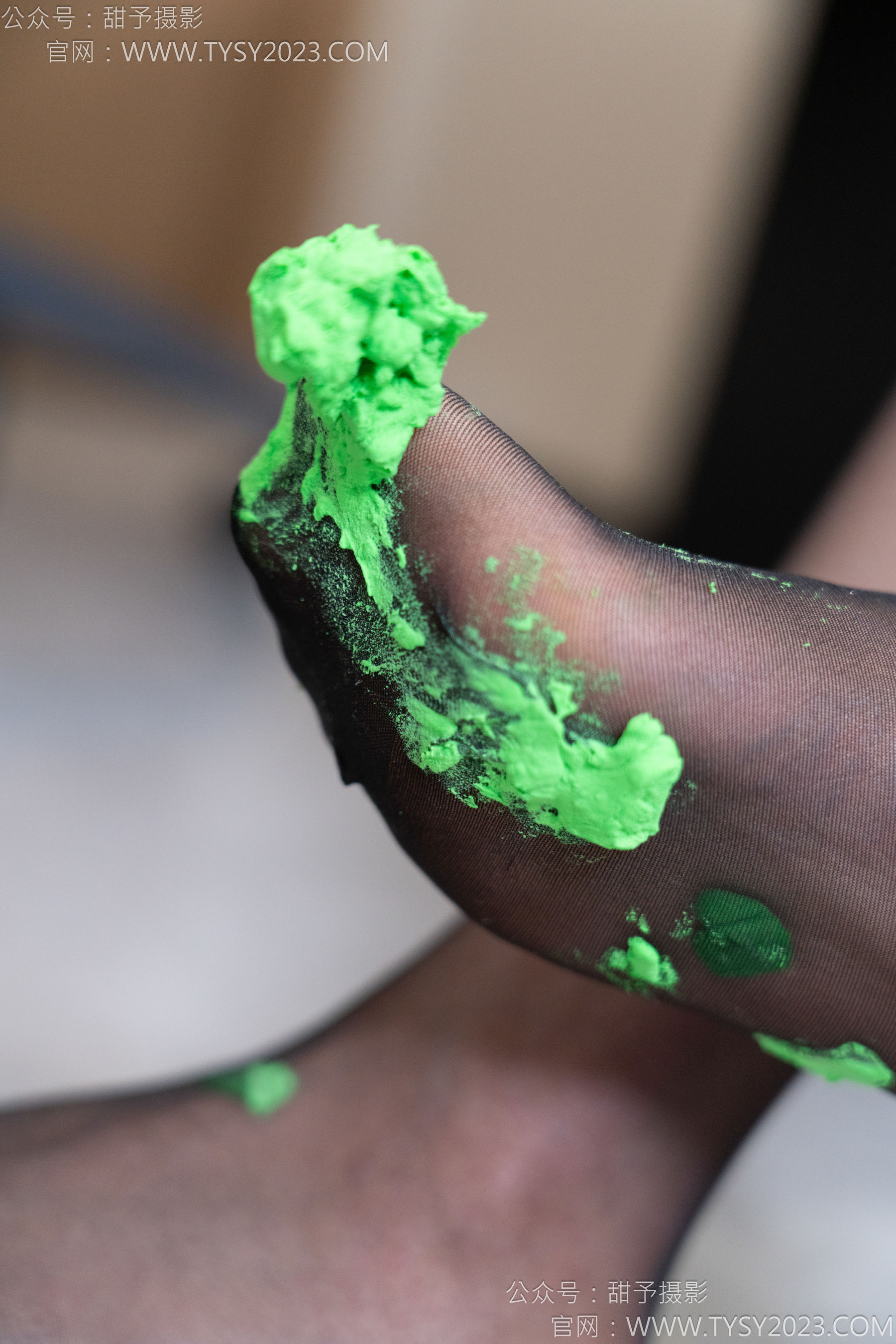 甜予摄影 No.175 澜澜 - 高跟鞋、薄灰丝、薄黑丝、踩小人剧情/(124P)