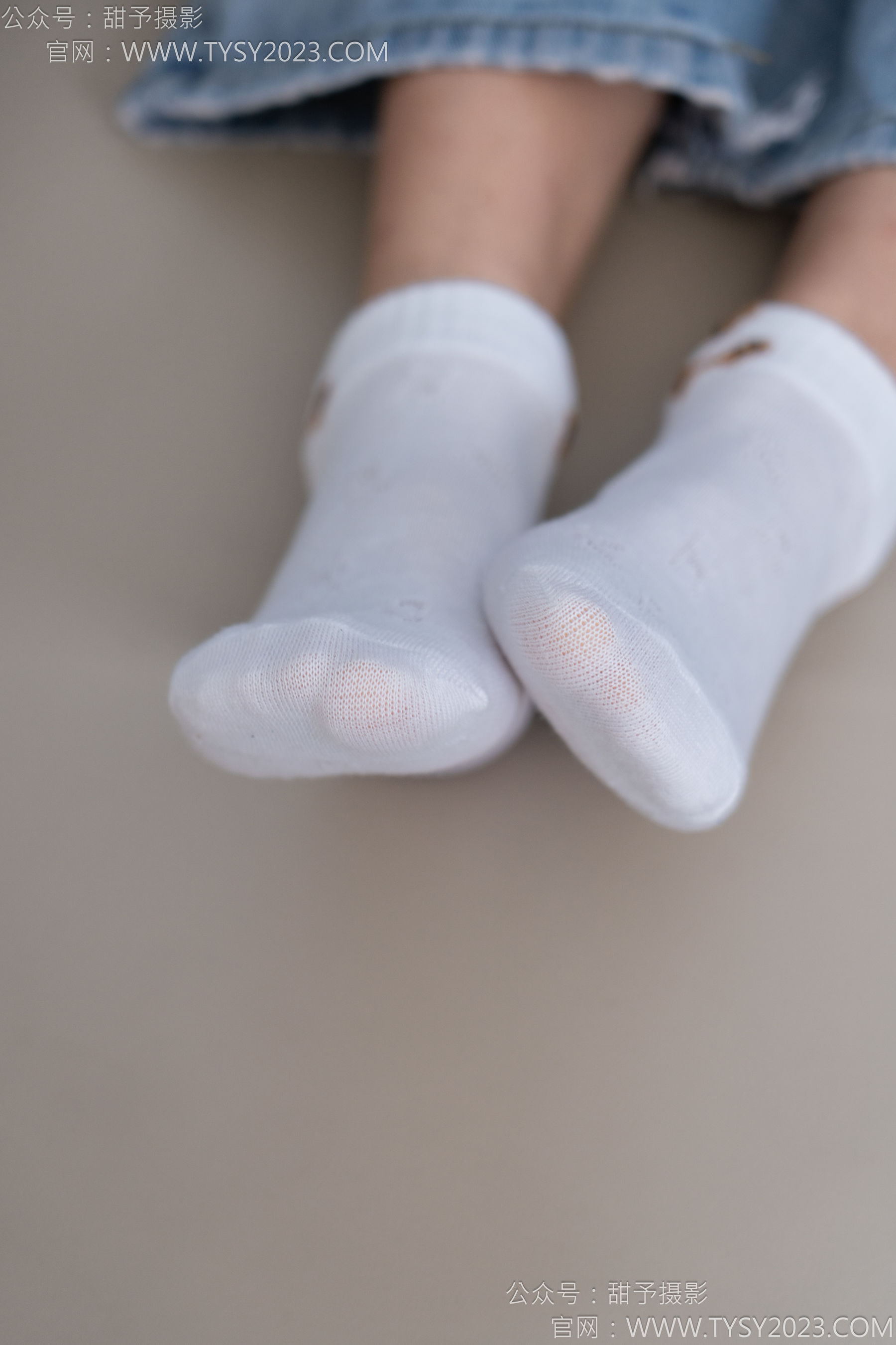 甜予摄影 No.163 娃娃 - 板鞋、白棉袜、裸足/(130P)