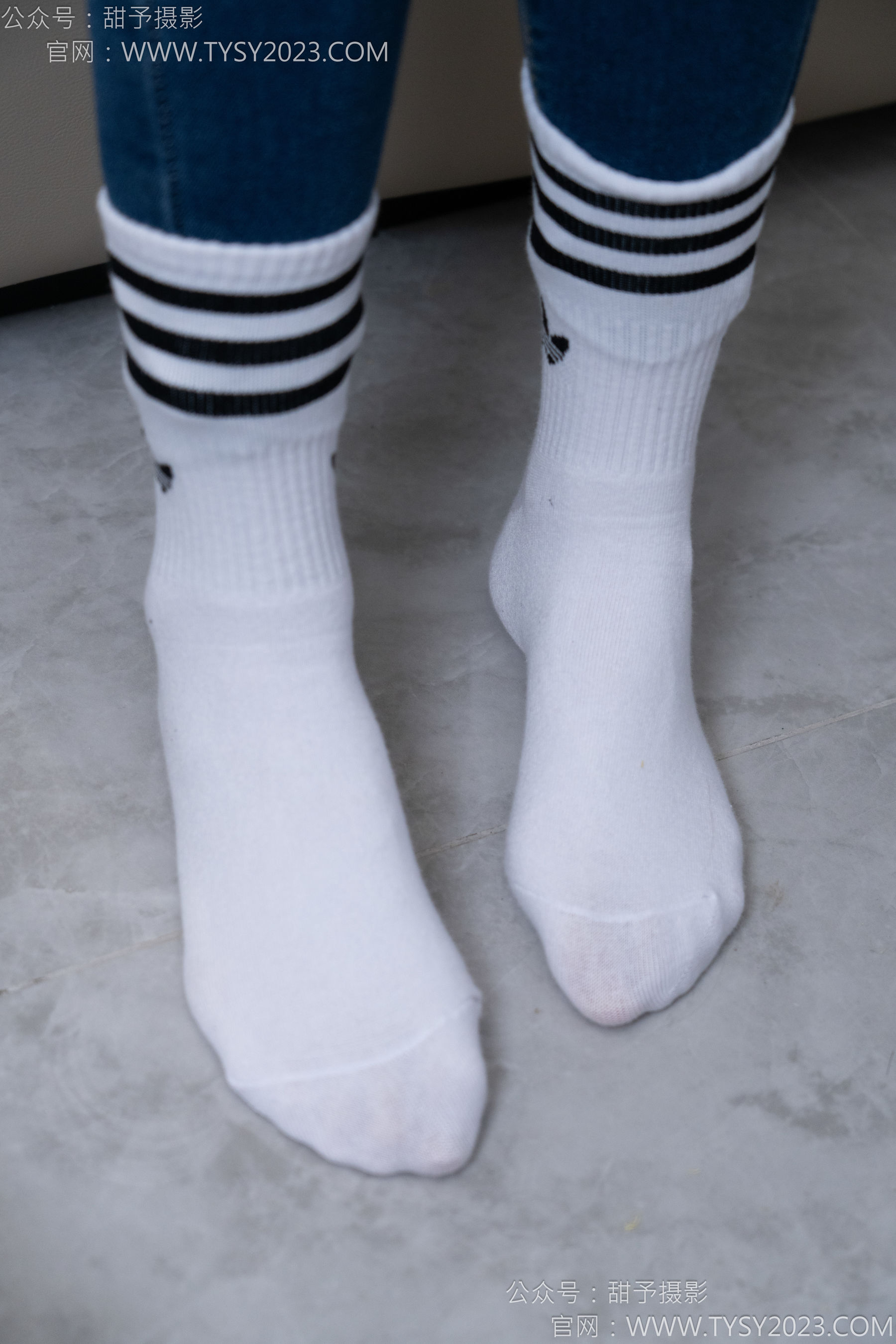 甜予摄影 No.179 珞珞 - 高跟鞋、板鞋、人字拖、白棉袜/(129P)