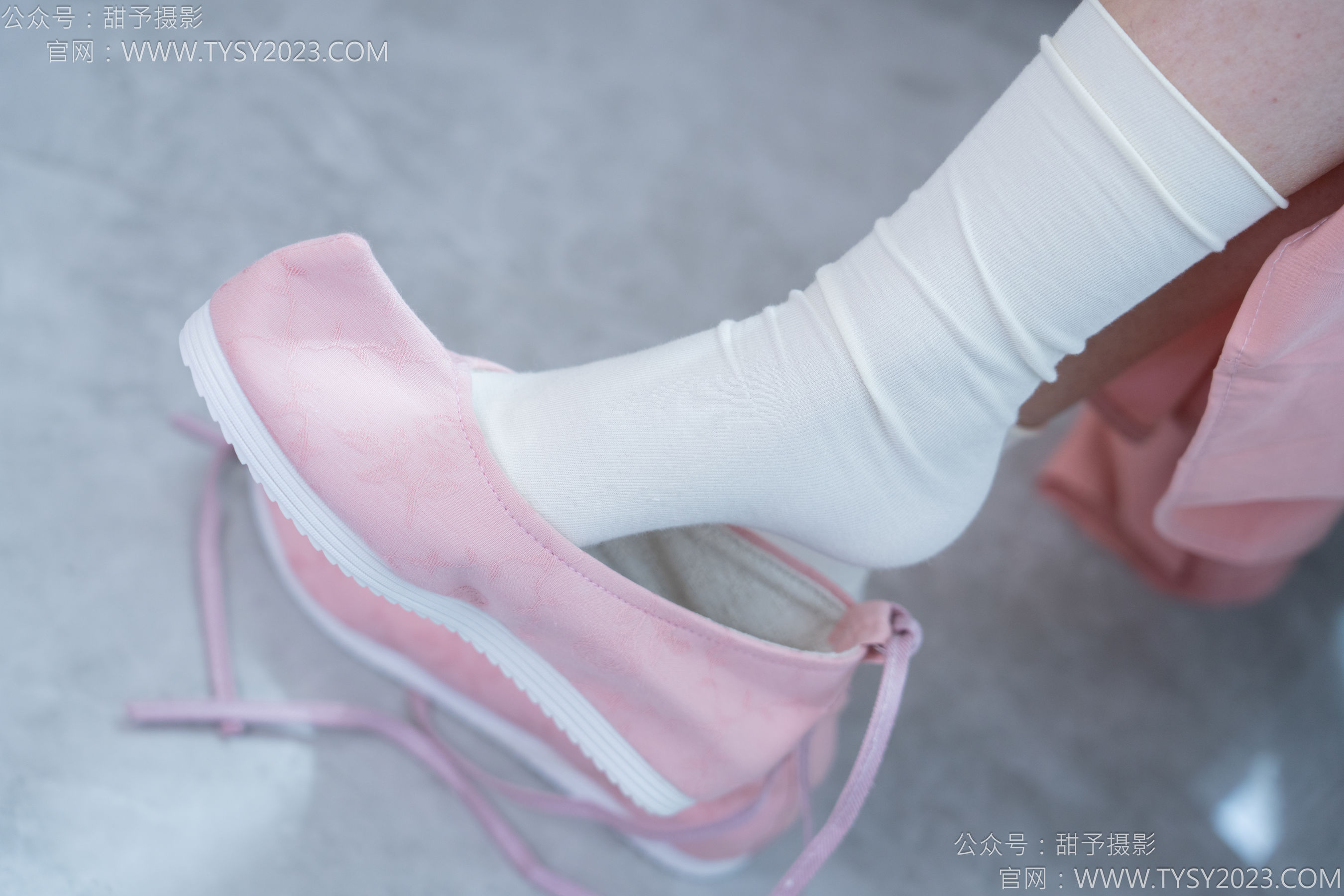 甜予摄影 No.183 知知 - 布鞋、白棉袜、裸足/(148P)