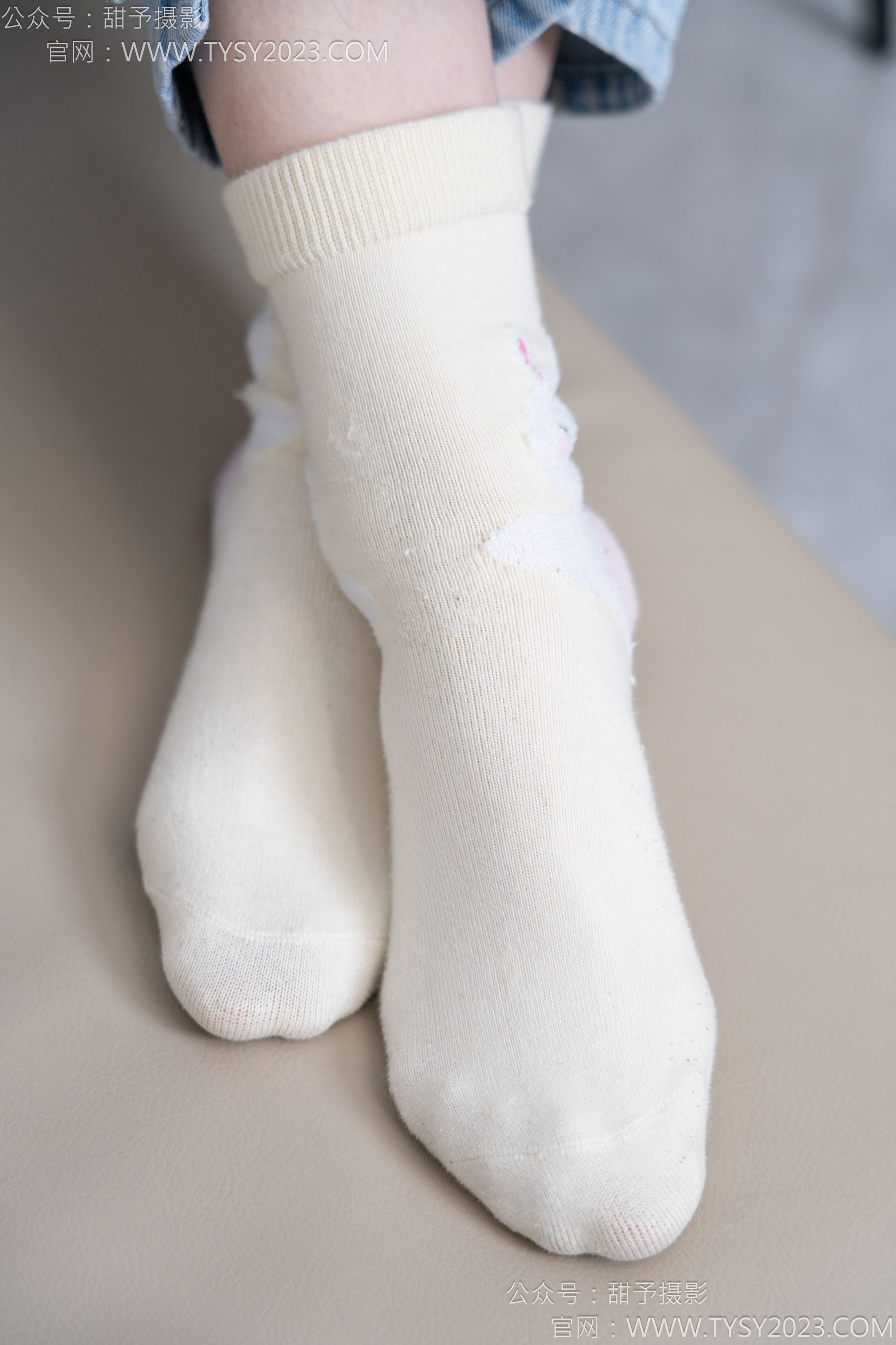 甜予摄影 No.160 番茄 - 板鞋、印花棉袜、裸足/(125P)