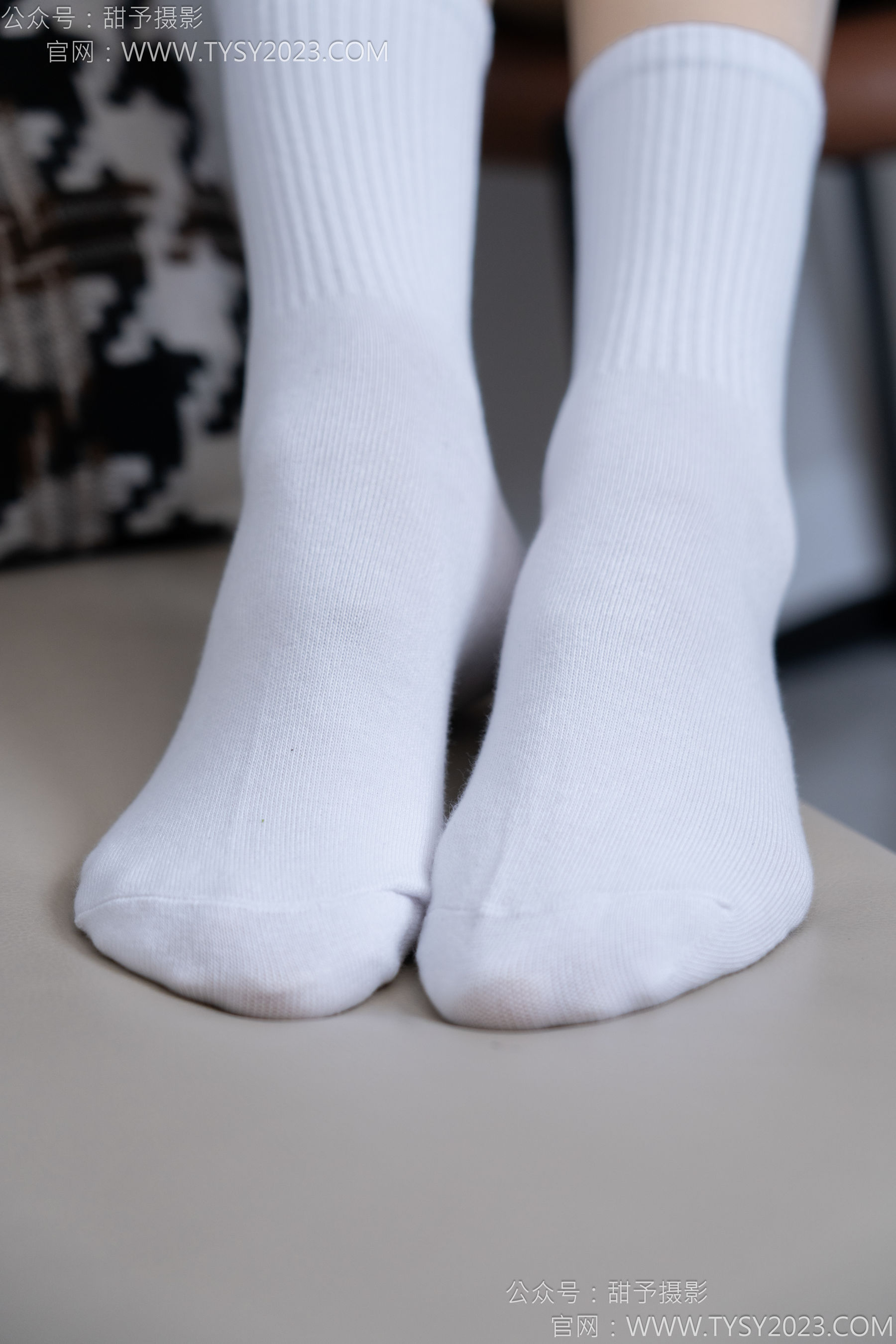 甜予摄影 No.185 珞珞 - 皮鞋、白棉袜、厚肉丝/(130P)