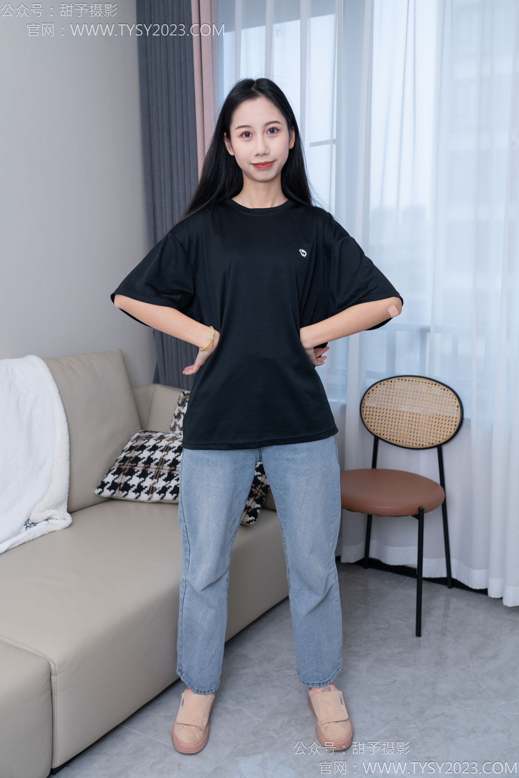 甜予摄影 No.163 娃娃 - 板鞋、白棉袜、裸足/(130P)