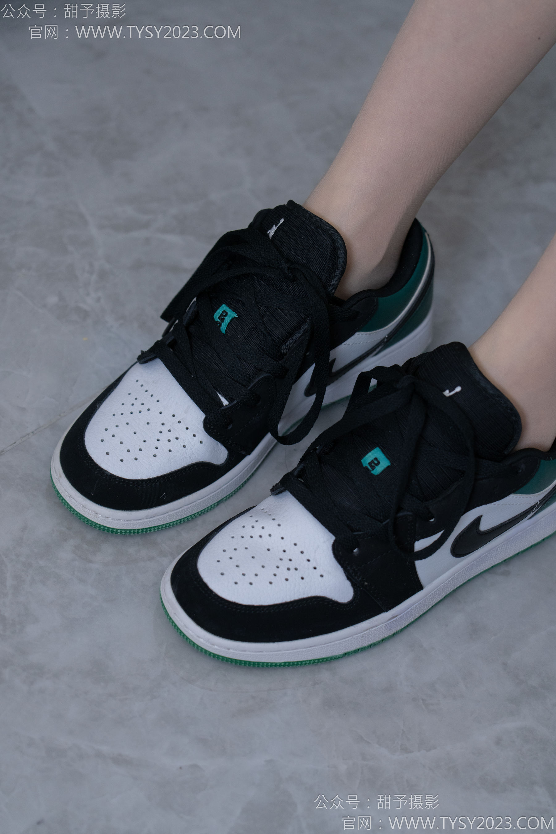 甜予摄影 No.176 珞珞 - 板鞋、薄肉丝/(134P)