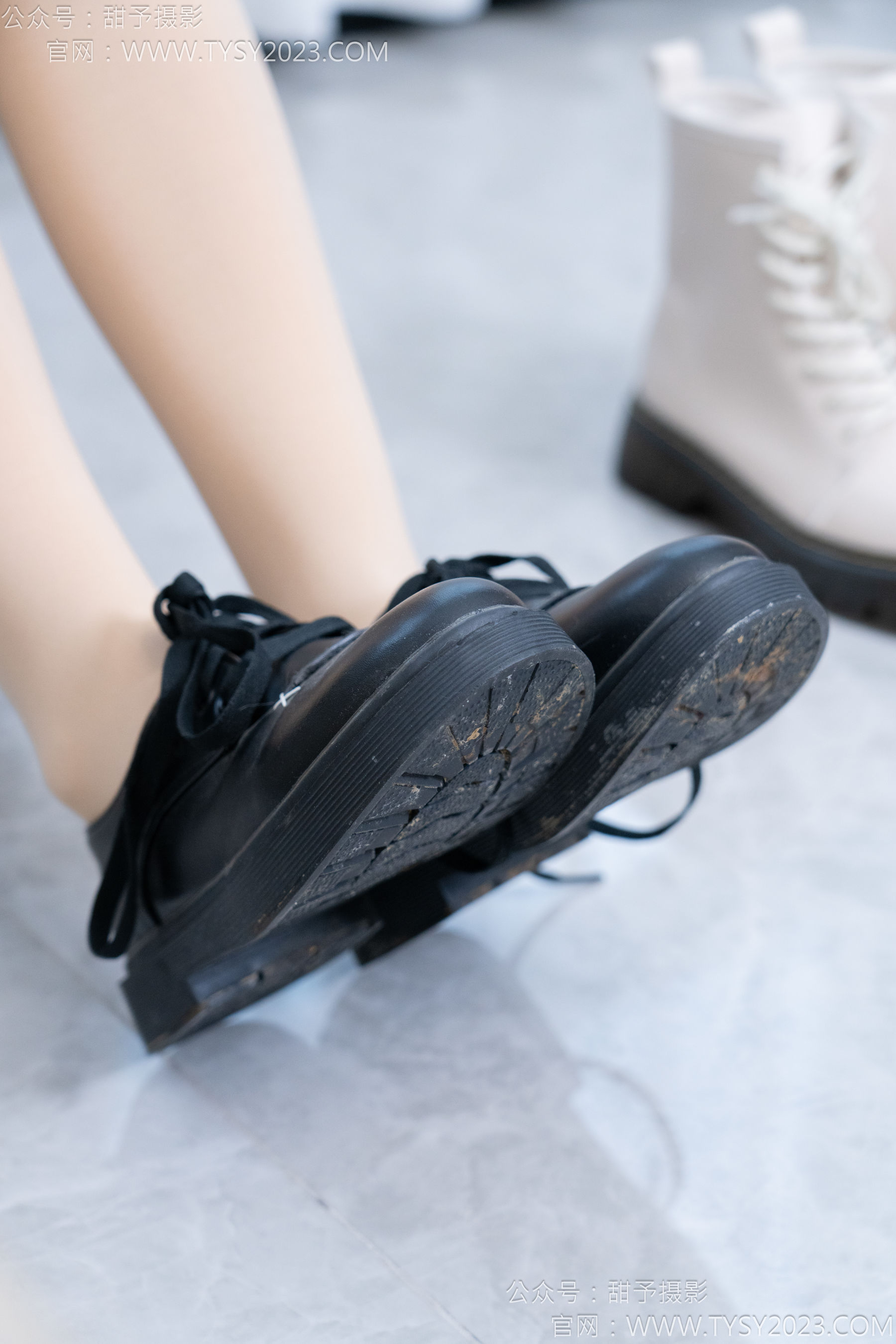 甜予摄影 No.180 贝壳 - 平底鞋、短靴、厚肉丝/(135P)