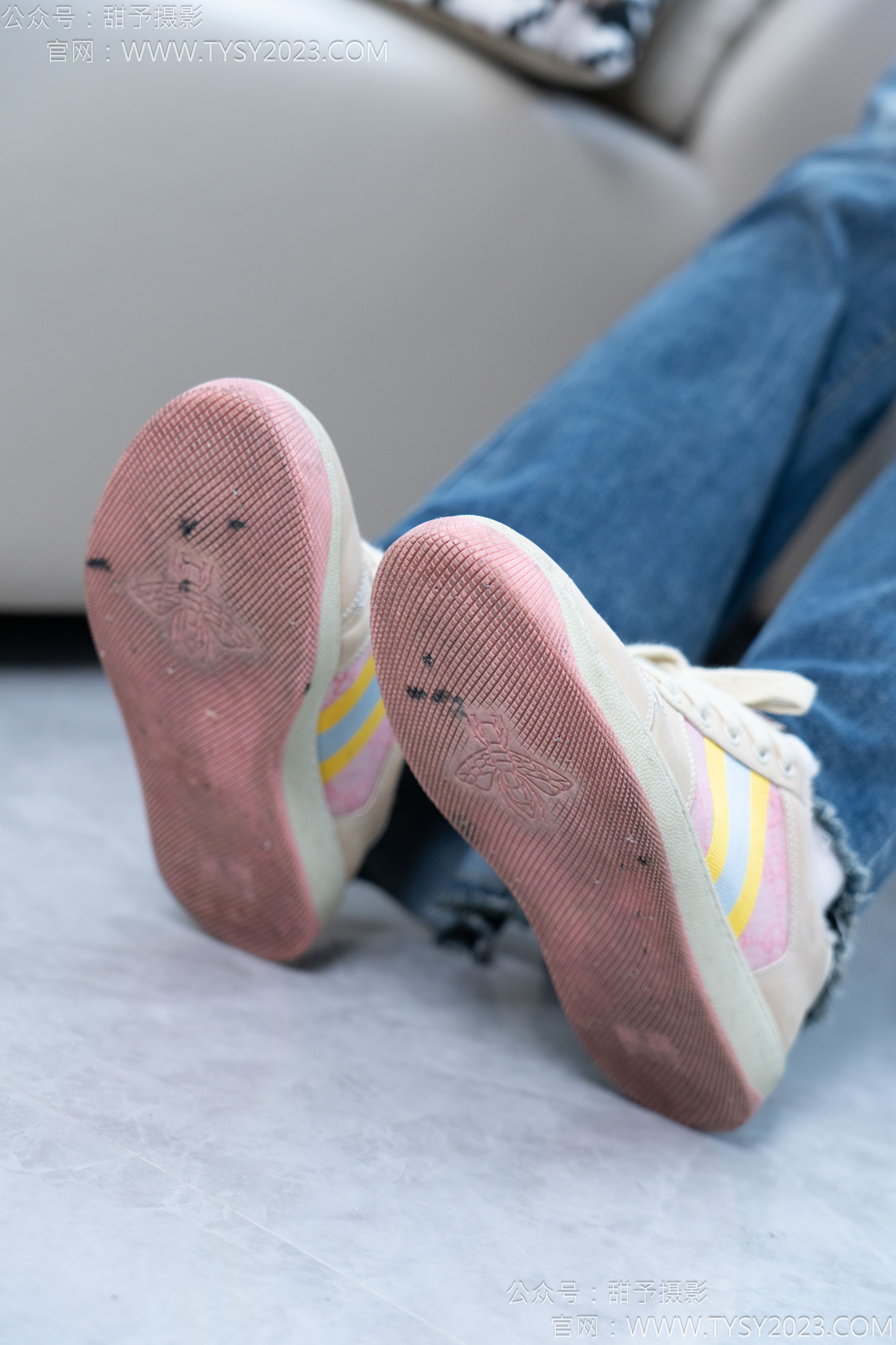 甜予摄影 No.170 珞珞 - 板鞋、白棉袜、裸足/(130P)