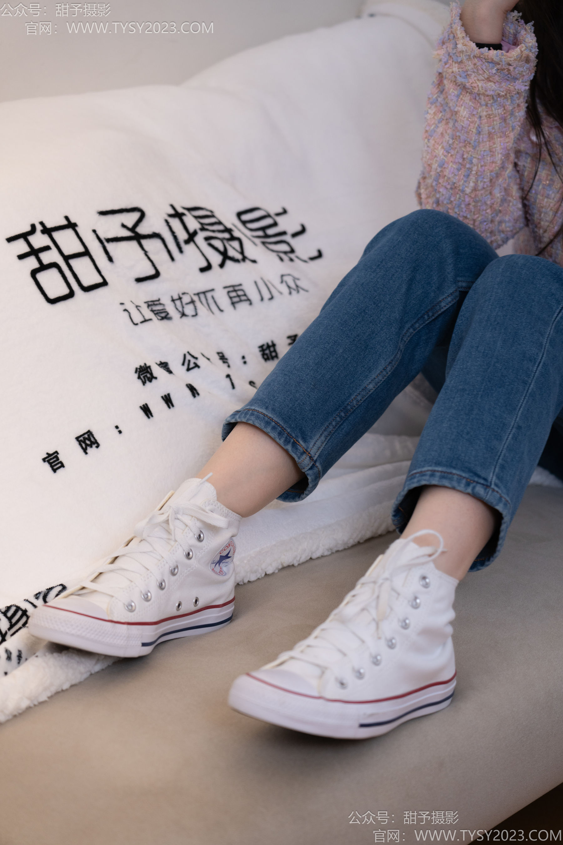 甜予摄影 No.189 璇璇 - 帆布鞋、裸足、抖腿剧情/(134P)