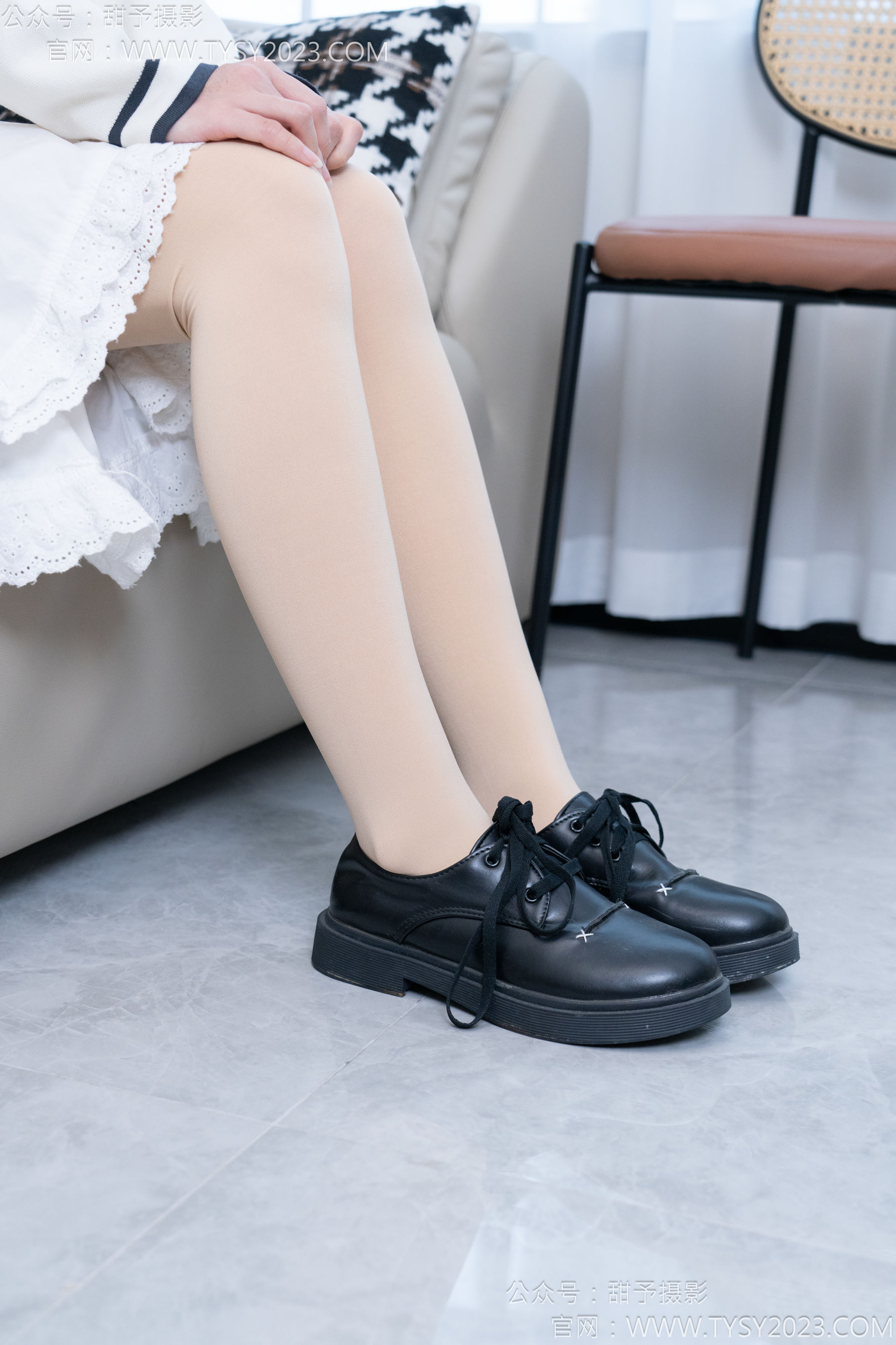 甜予摄影 No.180 贝壳 - 平底鞋、短靴、厚肉丝/(135P)