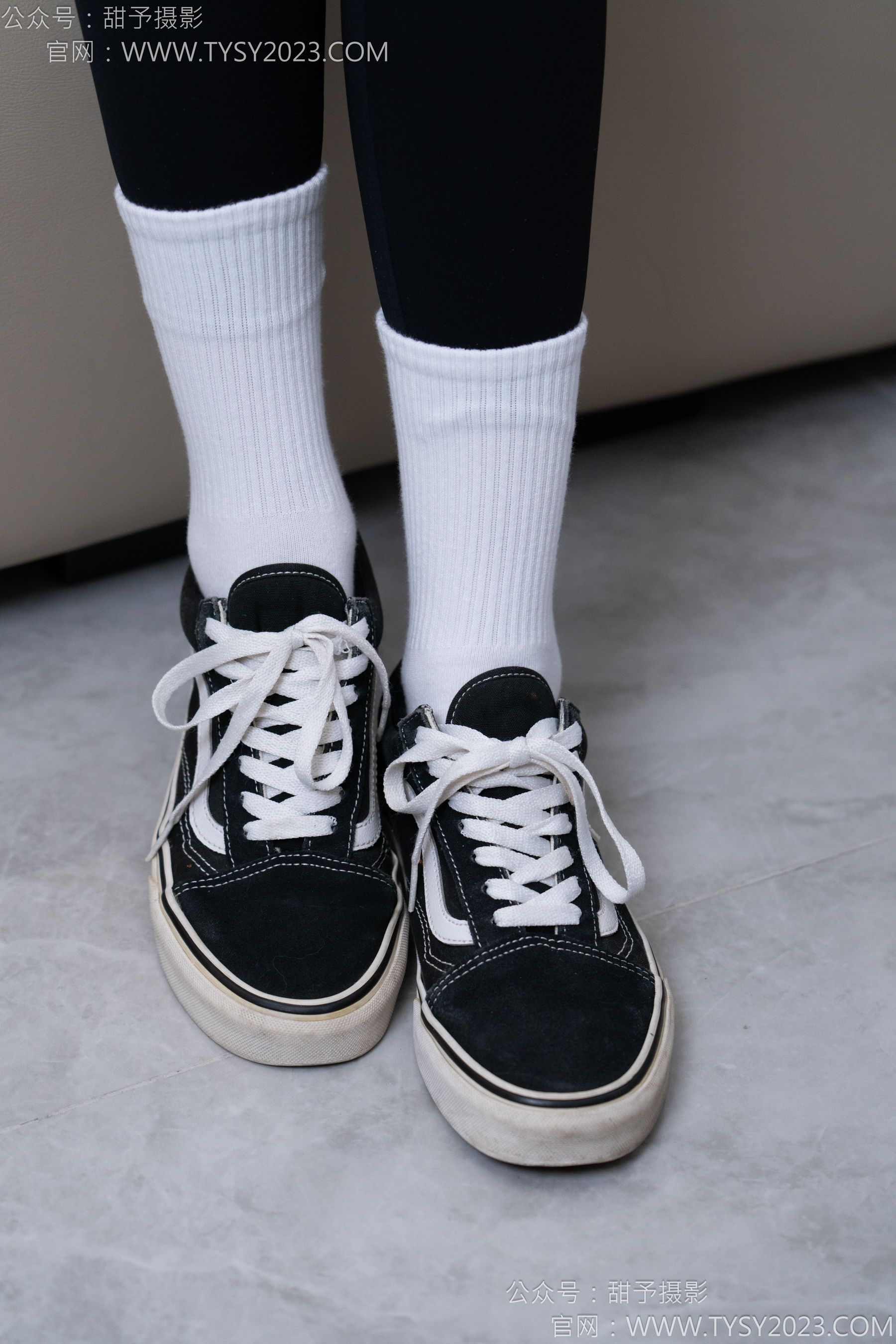 甜予摄影 No.179 珞珞 - 高跟鞋、板鞋、人字拖、白棉袜/(129P)
