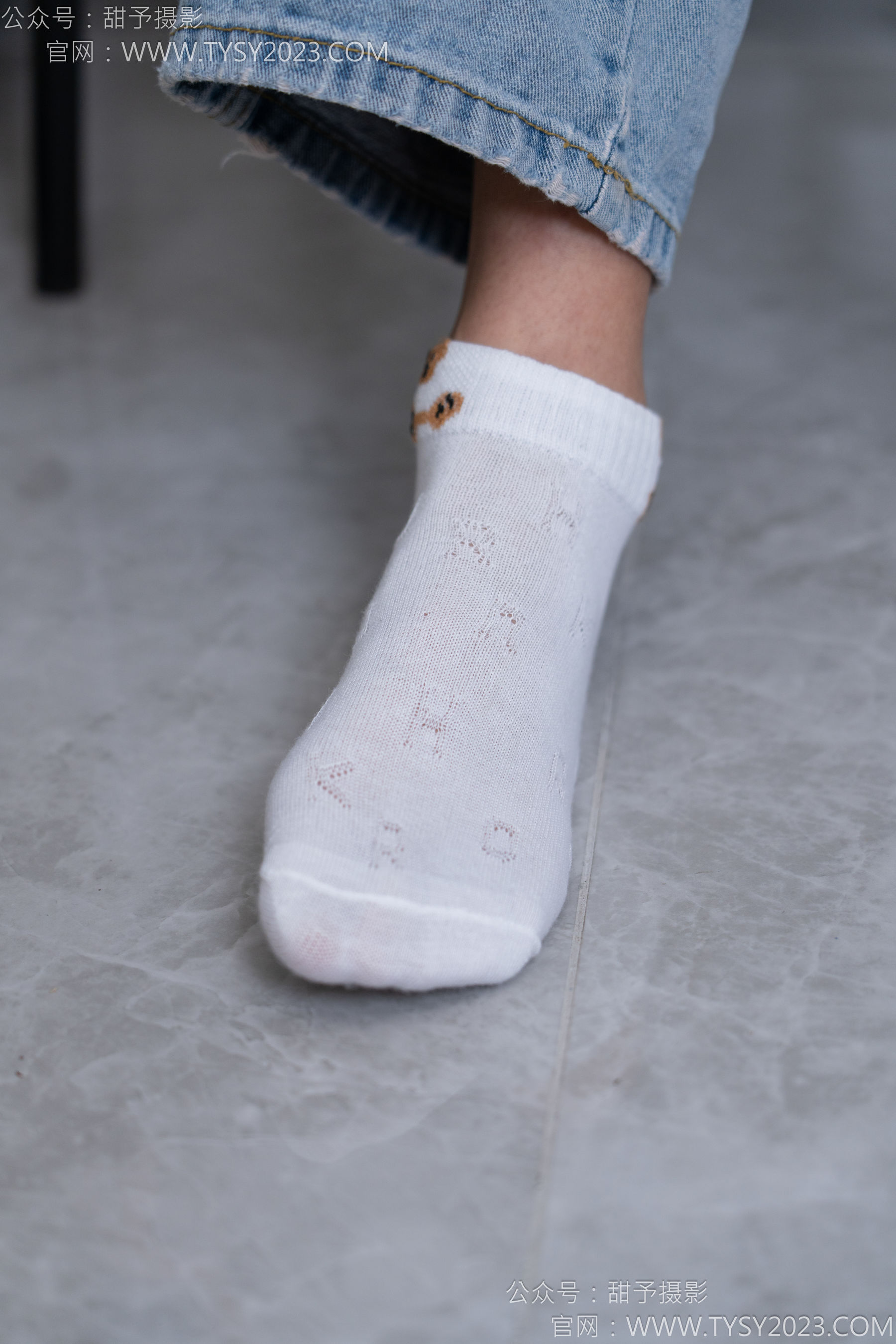 甜予摄影 No.163 娃娃 - 板鞋、白棉袜、裸足/(130P)
