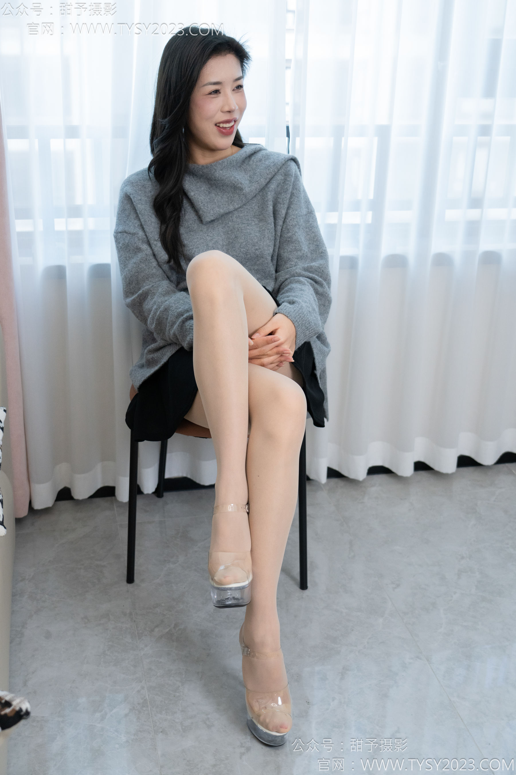 甜予摄影 No.178 咖啡豆 - 高跟鞋、薄肉丝/(132P)