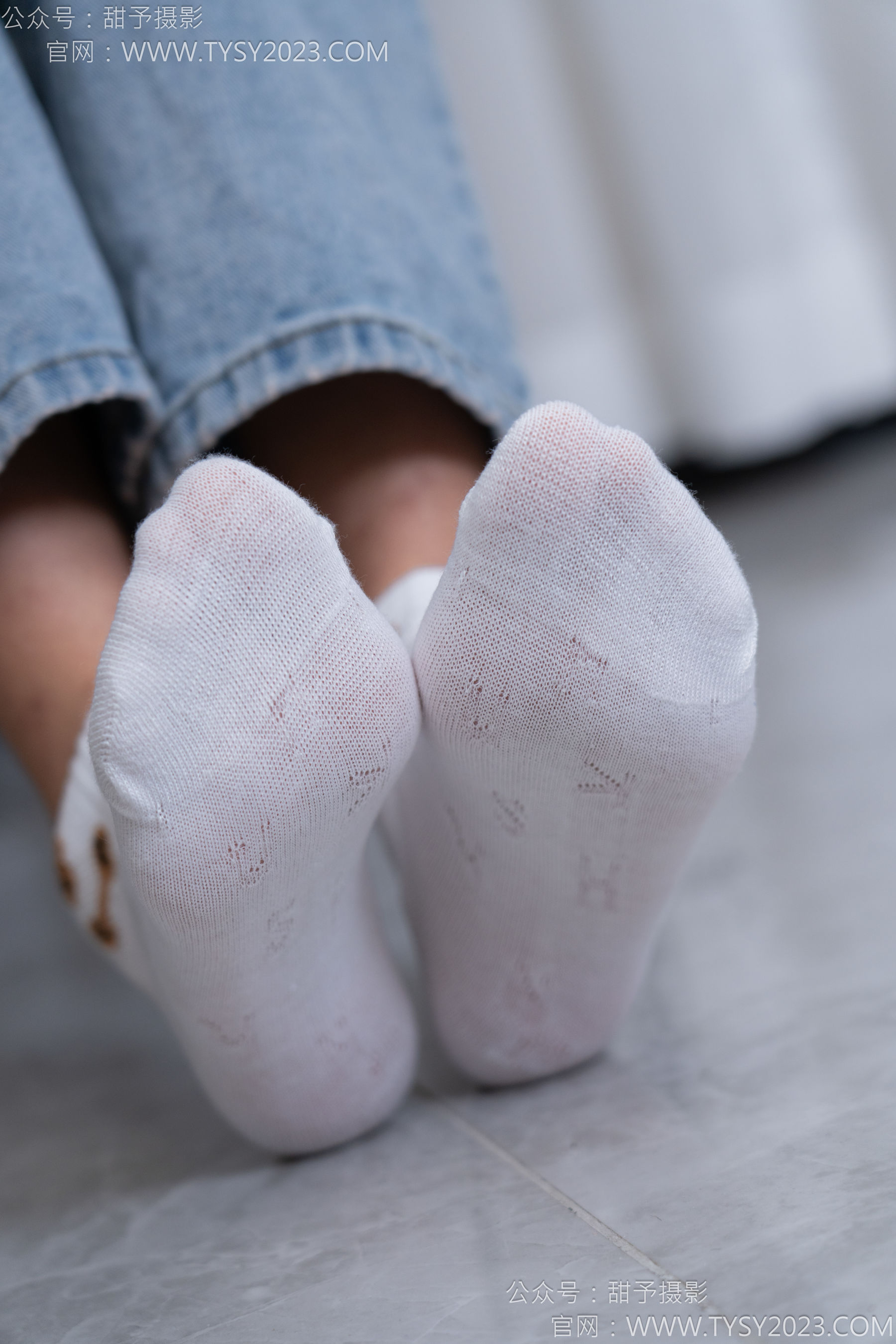甜予摄影 No.163 娃娃 - 板鞋、白棉袜、裸足/(130P)