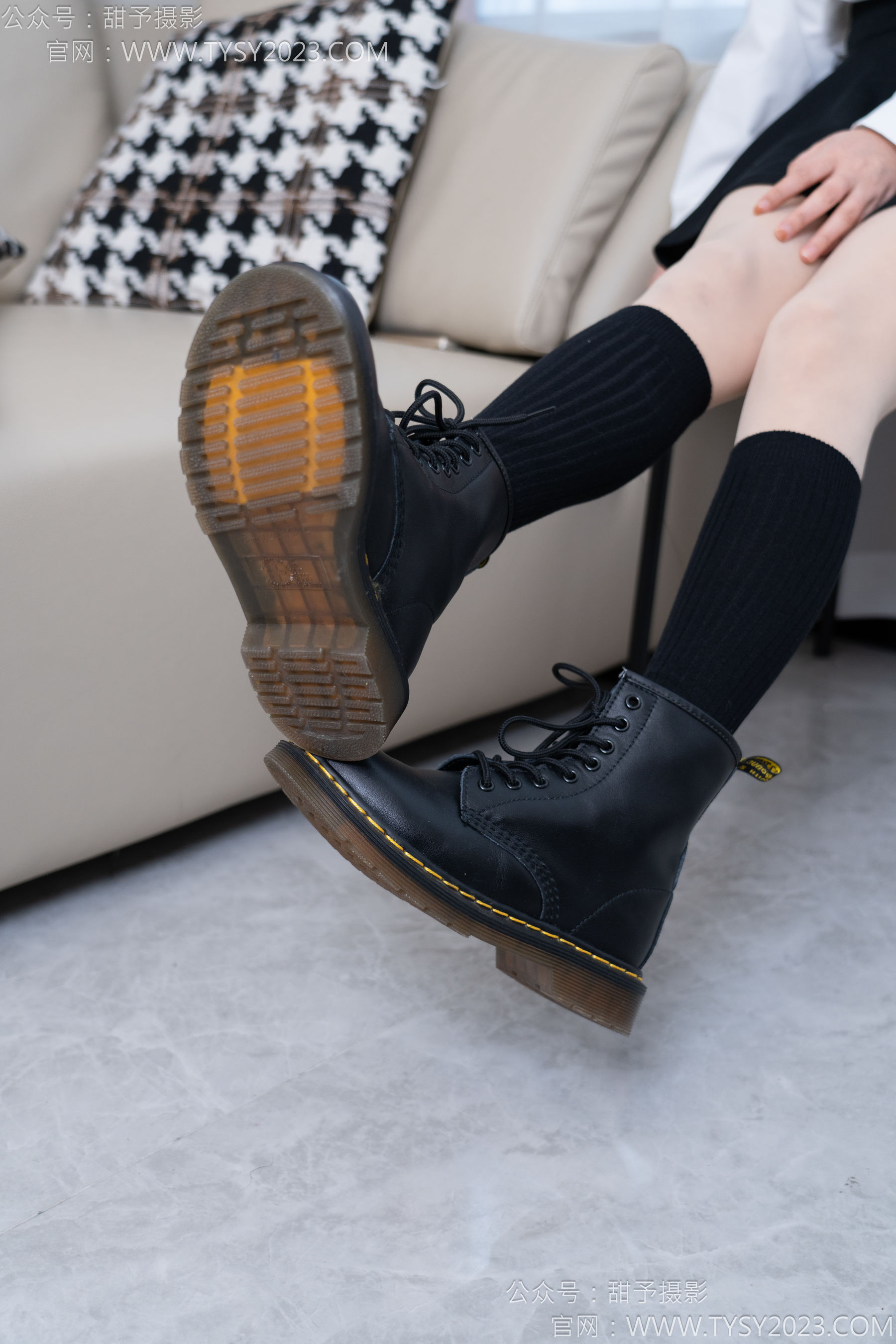 甜予摄影 No.168 澜澜 - 短靴、小腿袜、肉丝/(165P)