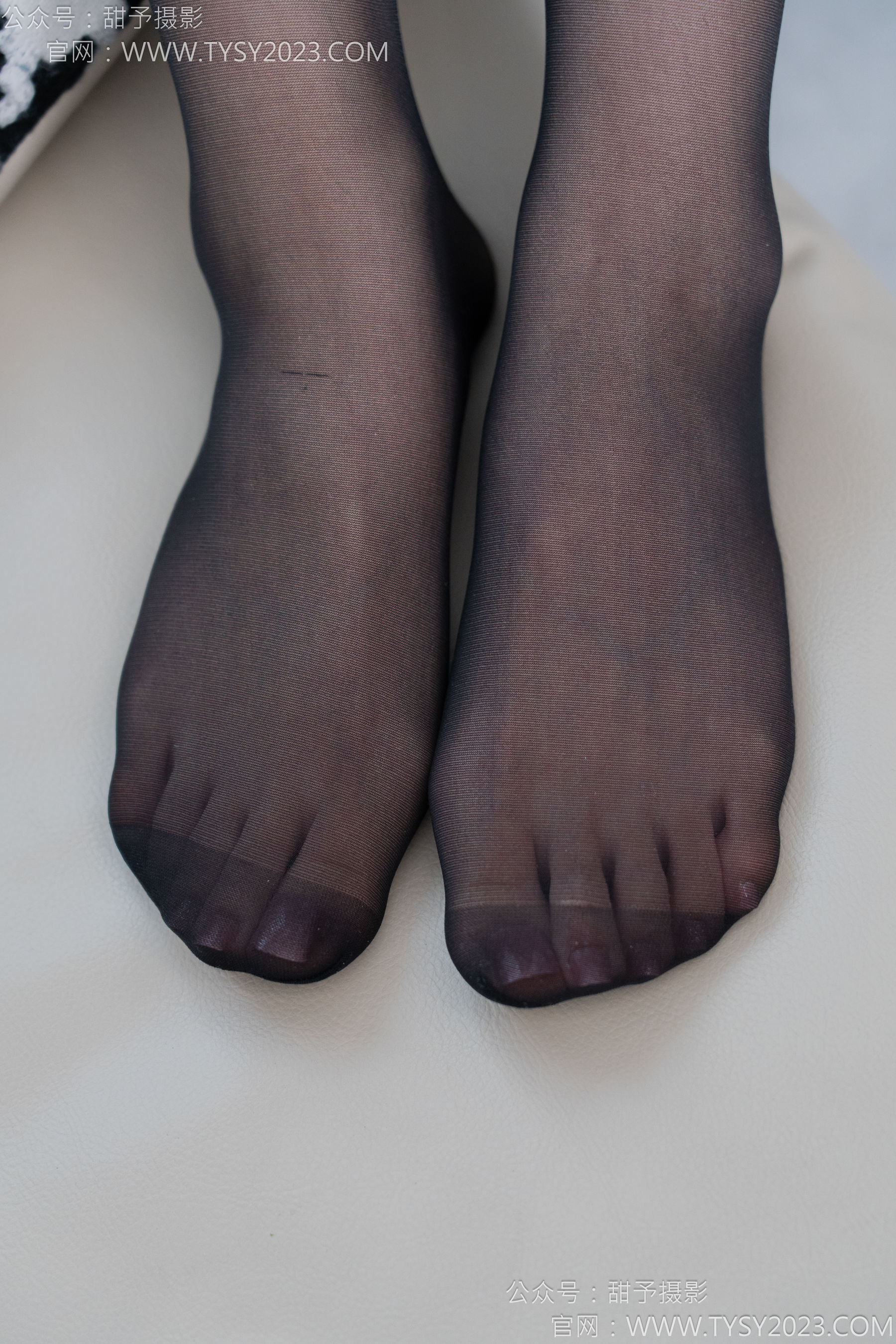 甜予摄影 No.188 贝壳 - 透明高跟、高跟鞋、薄肉丝、薄黑丝、裸足/(148P)