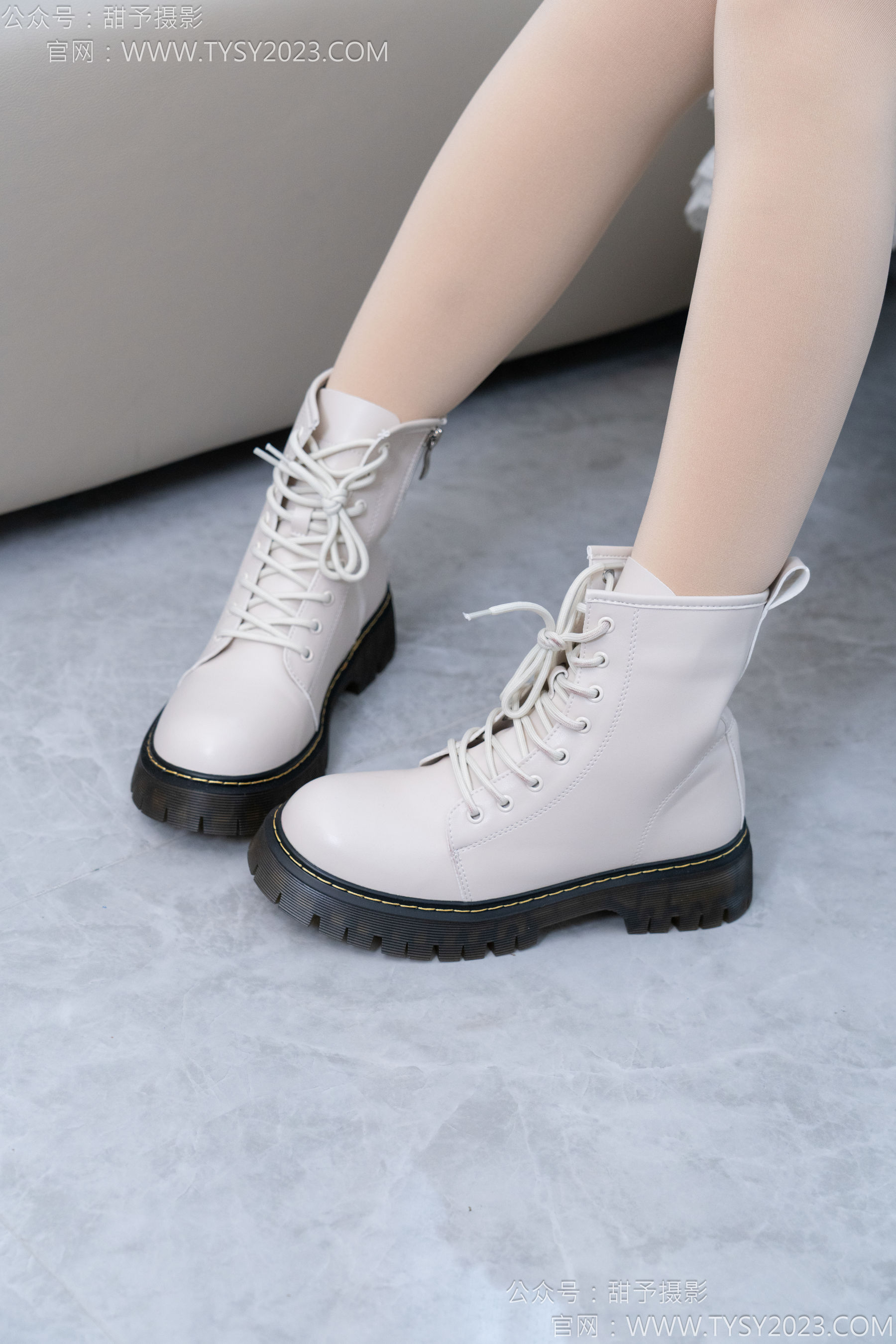 甜予摄影 No.180 贝壳 - 平底鞋、短靴、厚肉丝/(135P)