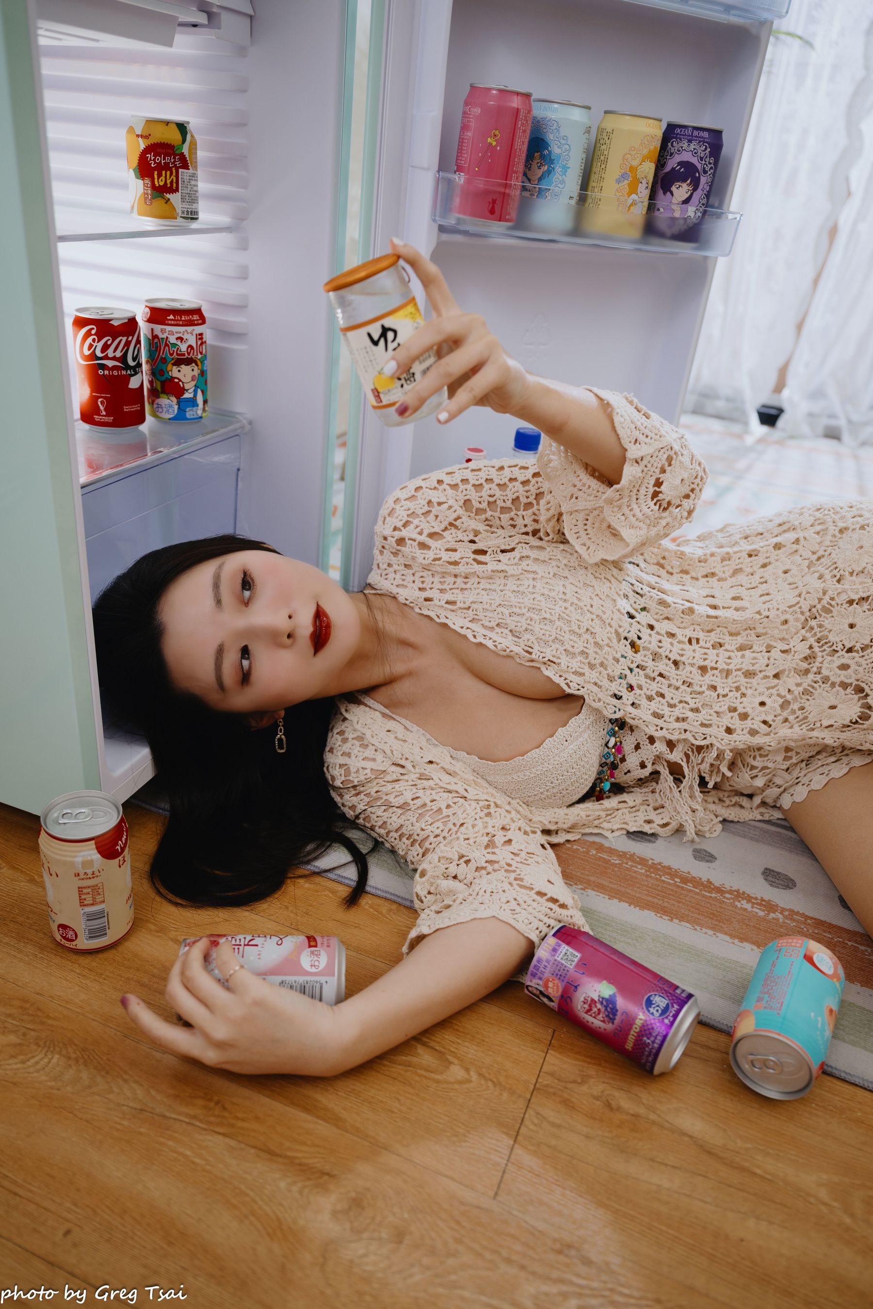 筱筱 - 休闲居家棚拍/(100P)