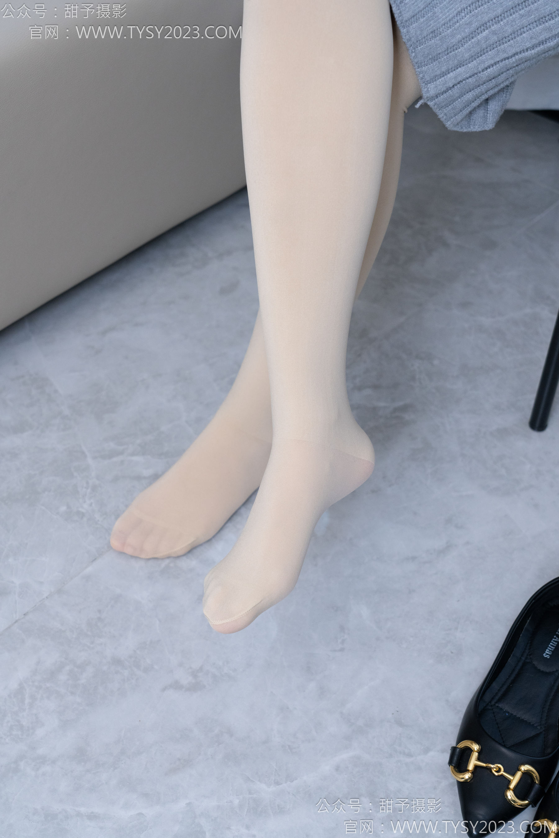 甜予摄影 No.174 贝壳 - 平底鞋、厚肉丝/(130P)