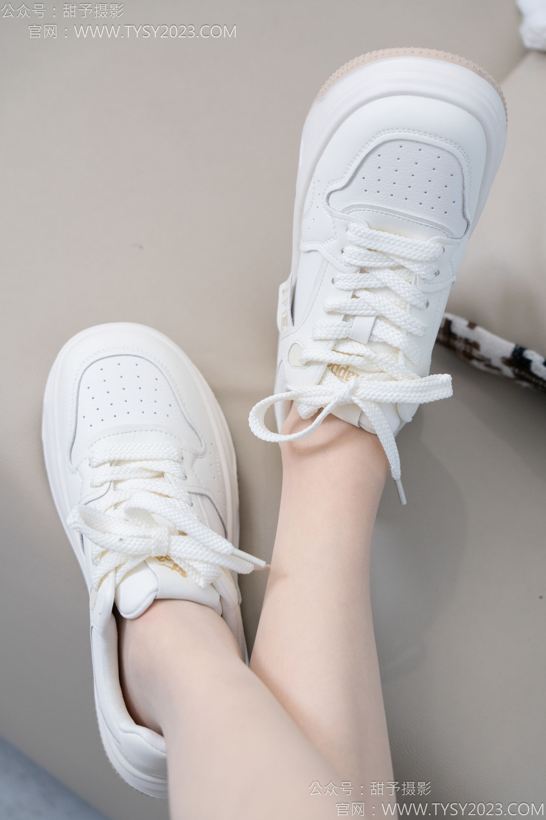 甜予摄影 No.184 澜澜 - 板鞋、薄肉丝/(125P)