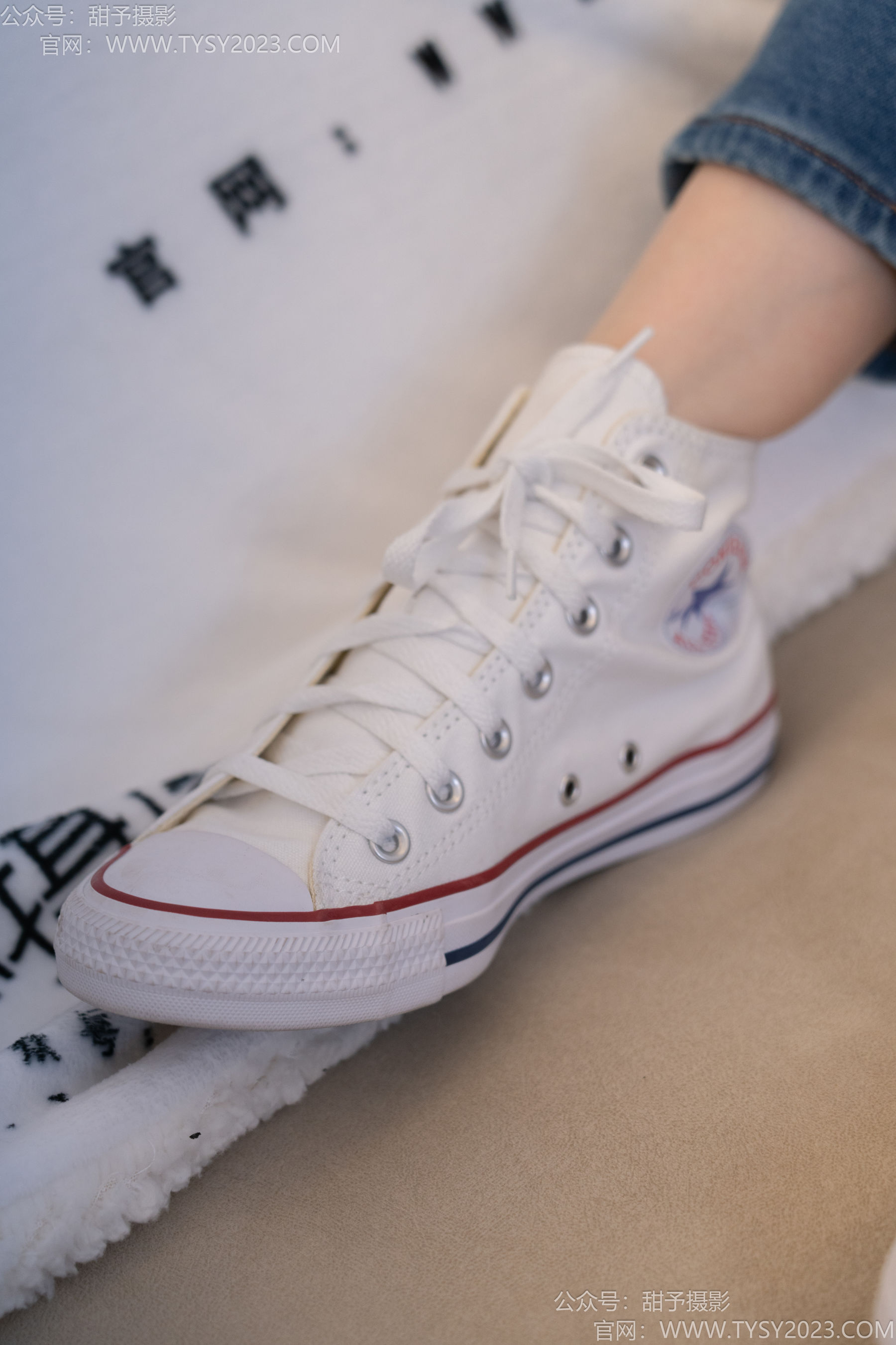 甜予摄影 No.189 璇璇 - 帆布鞋、裸足、抖腿剧情/(134P)