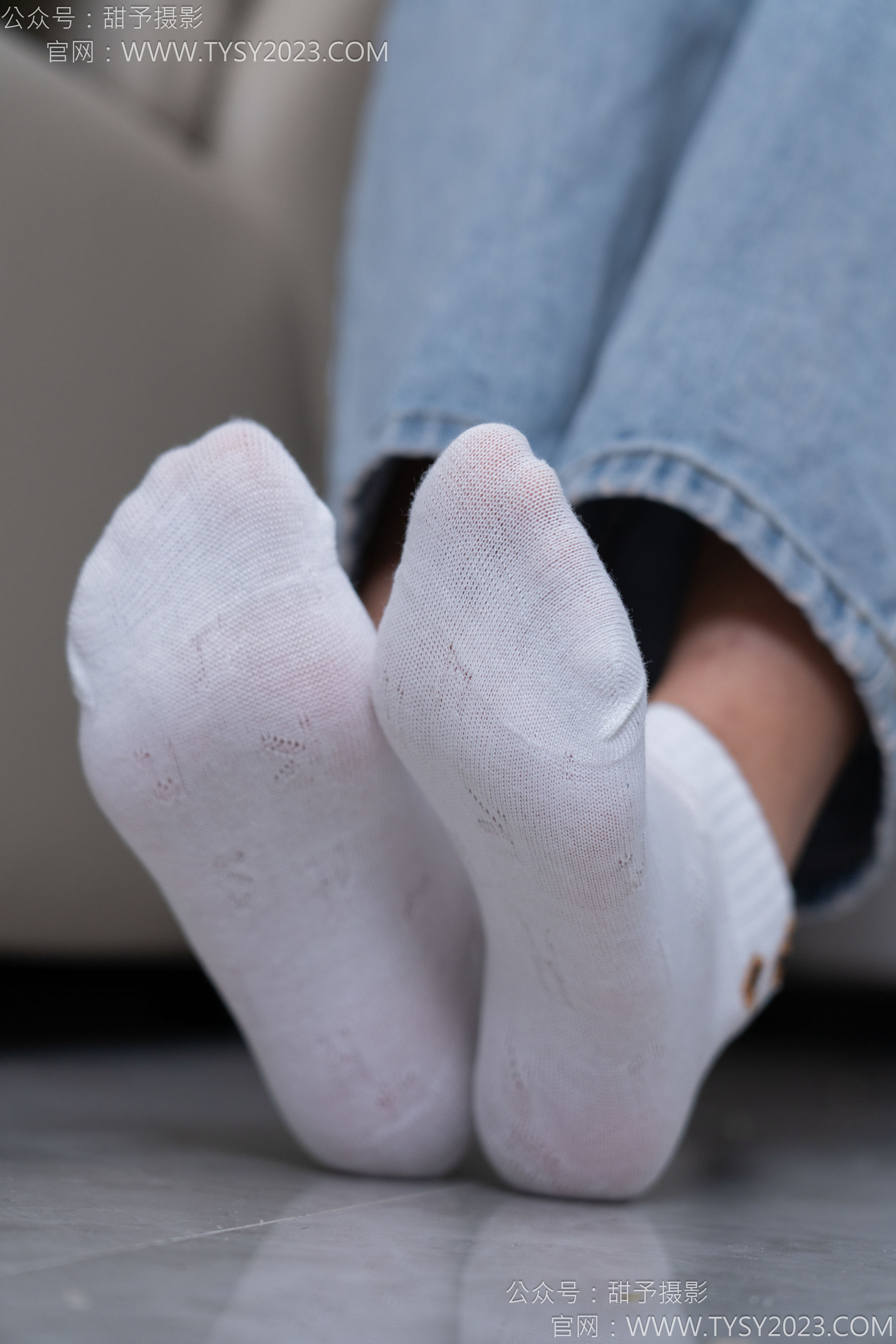 甜予摄影 No.163 娃娃 - 板鞋、白棉袜、裸足/(130P)