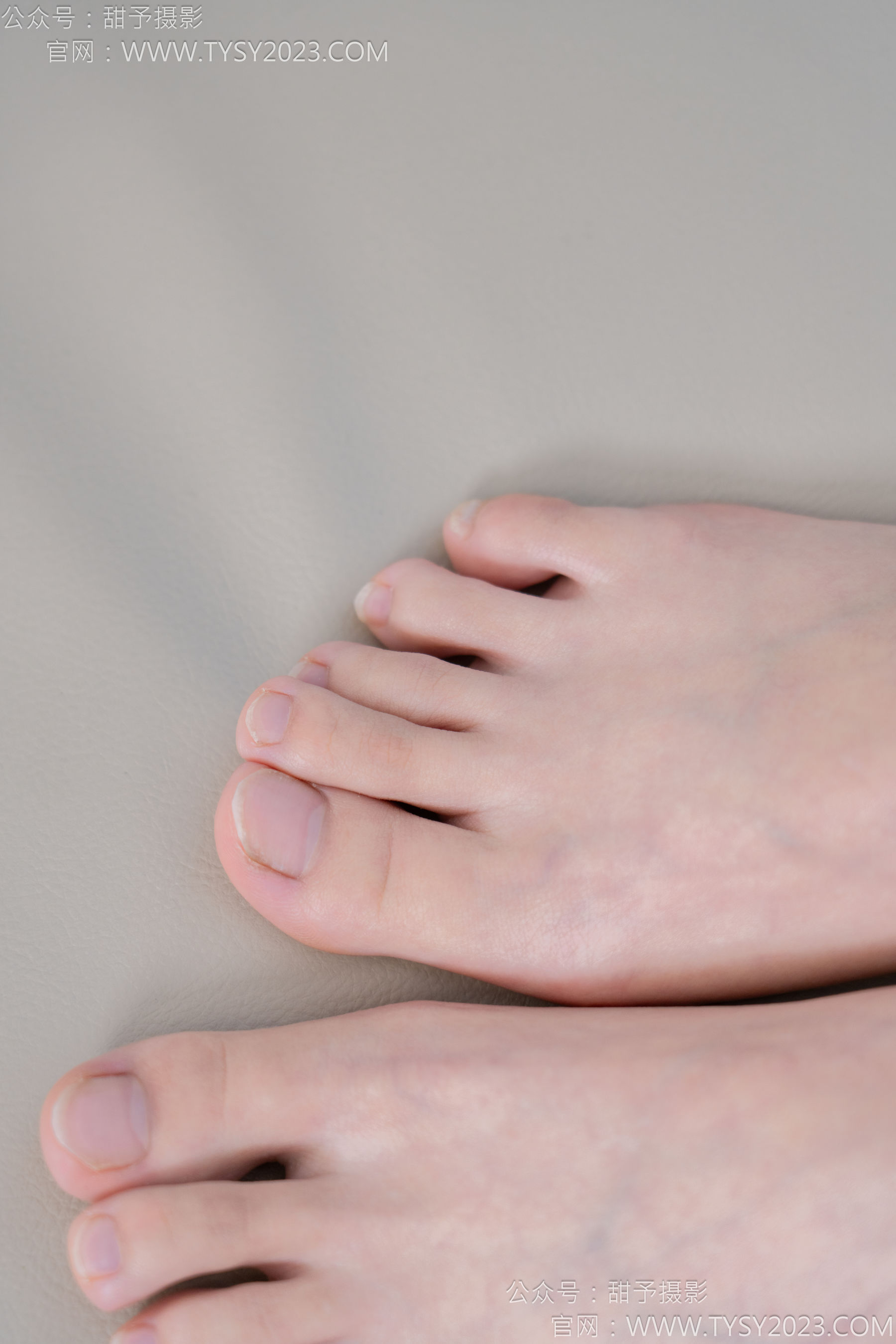 甜予摄影 No.165 贝壳 - 板鞋、白棉袜、裸足/(130P)