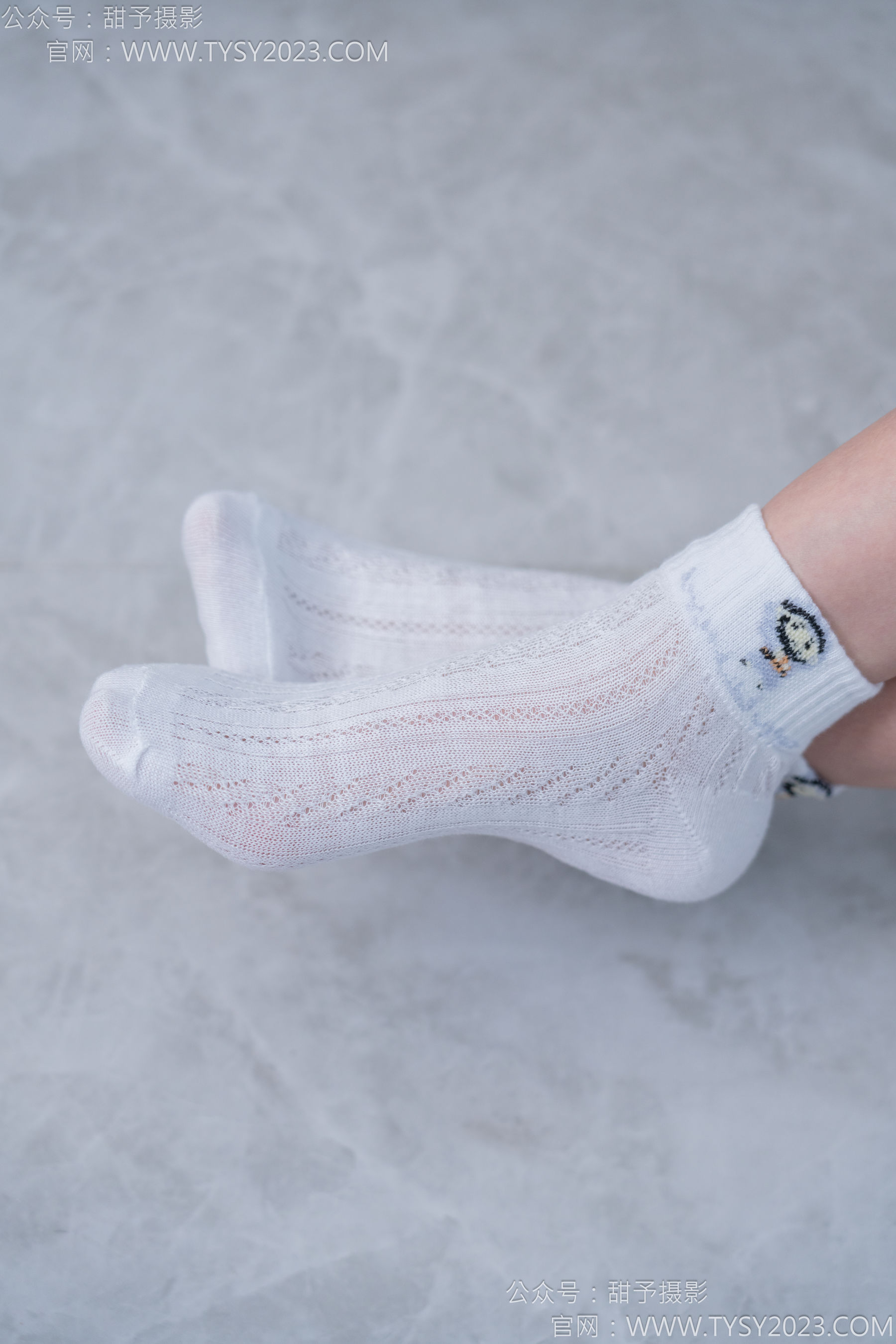 甜予摄影 No.165 贝壳 - 板鞋、白棉袜、裸足/(130P)