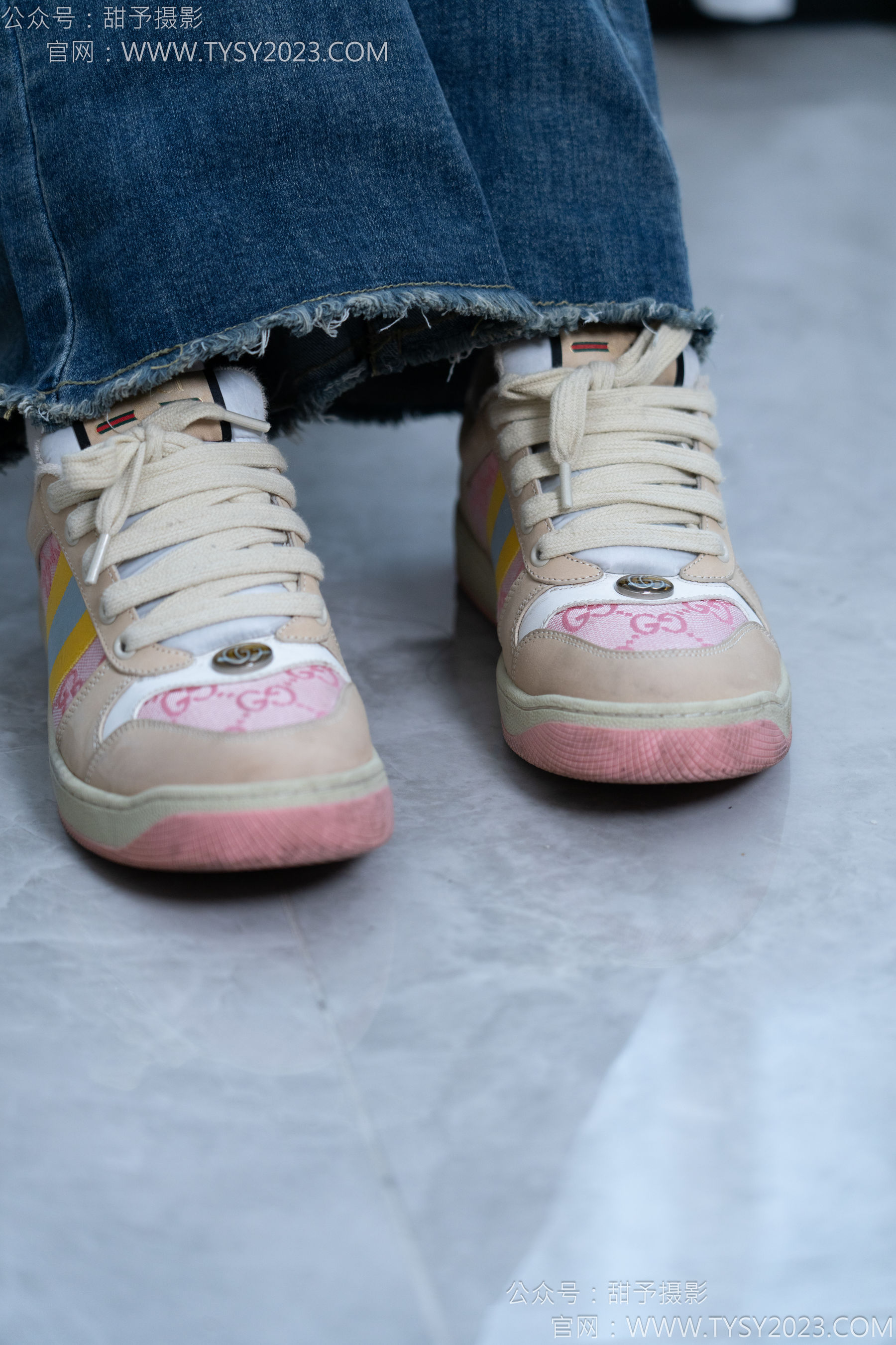 甜予摄影 No.170 珞珞 - 板鞋、白棉袜、裸足/(130P)