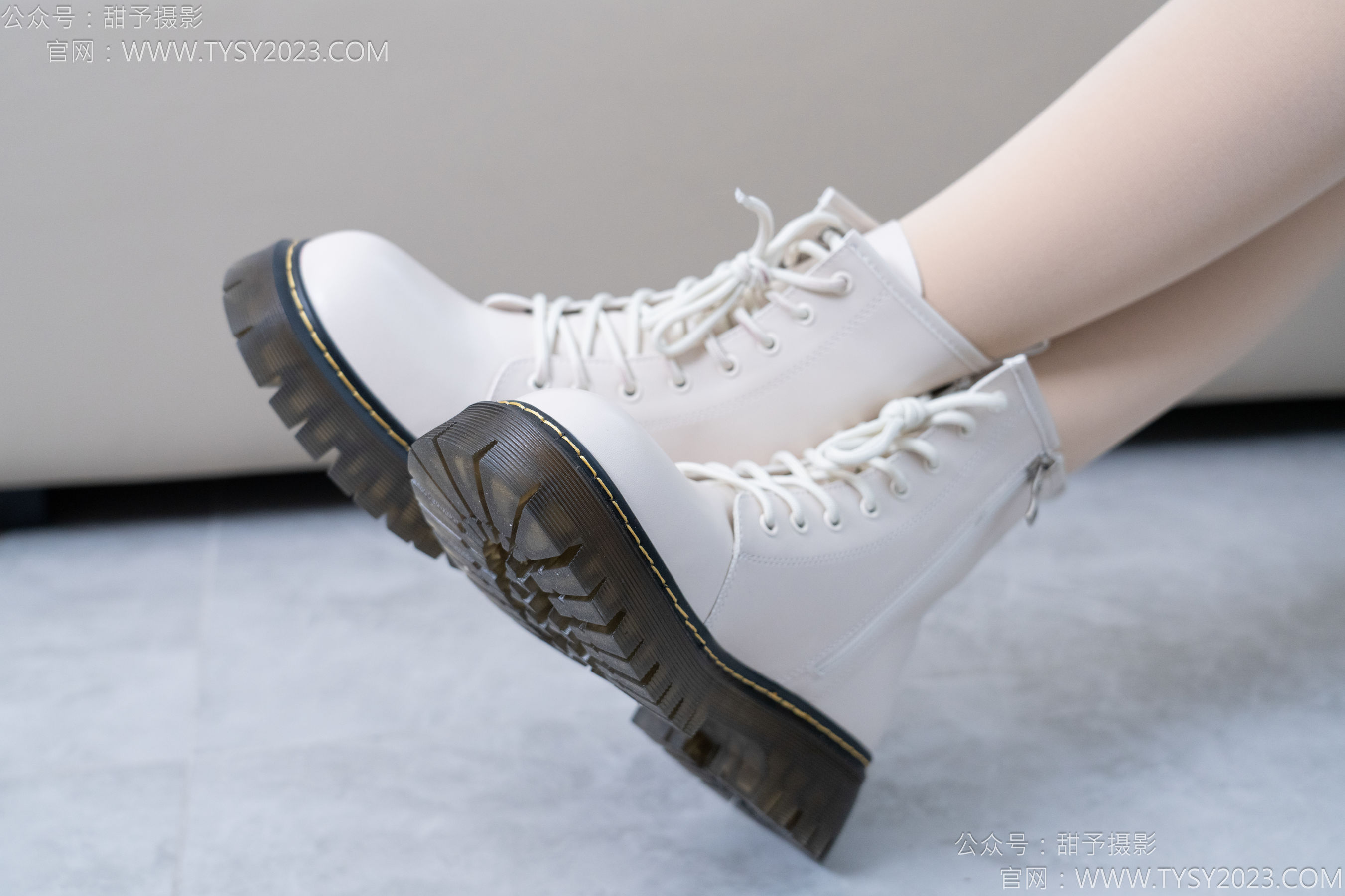 甜予摄影 No.180 贝壳 - 平底鞋、短靴、厚肉丝/(135P)