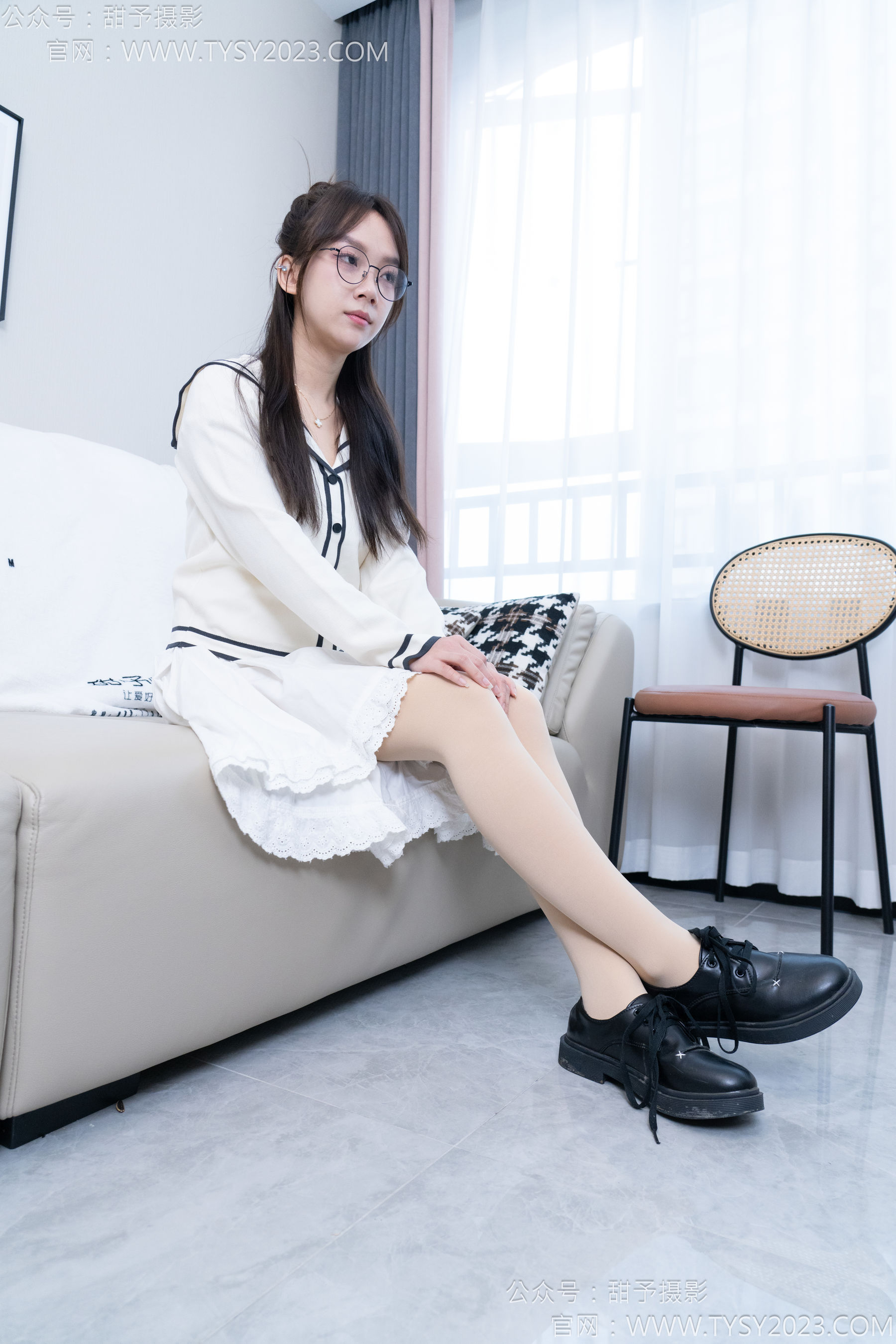 甜予摄影 No.180 贝壳 - 平底鞋、短靴、厚肉丝/(135P)