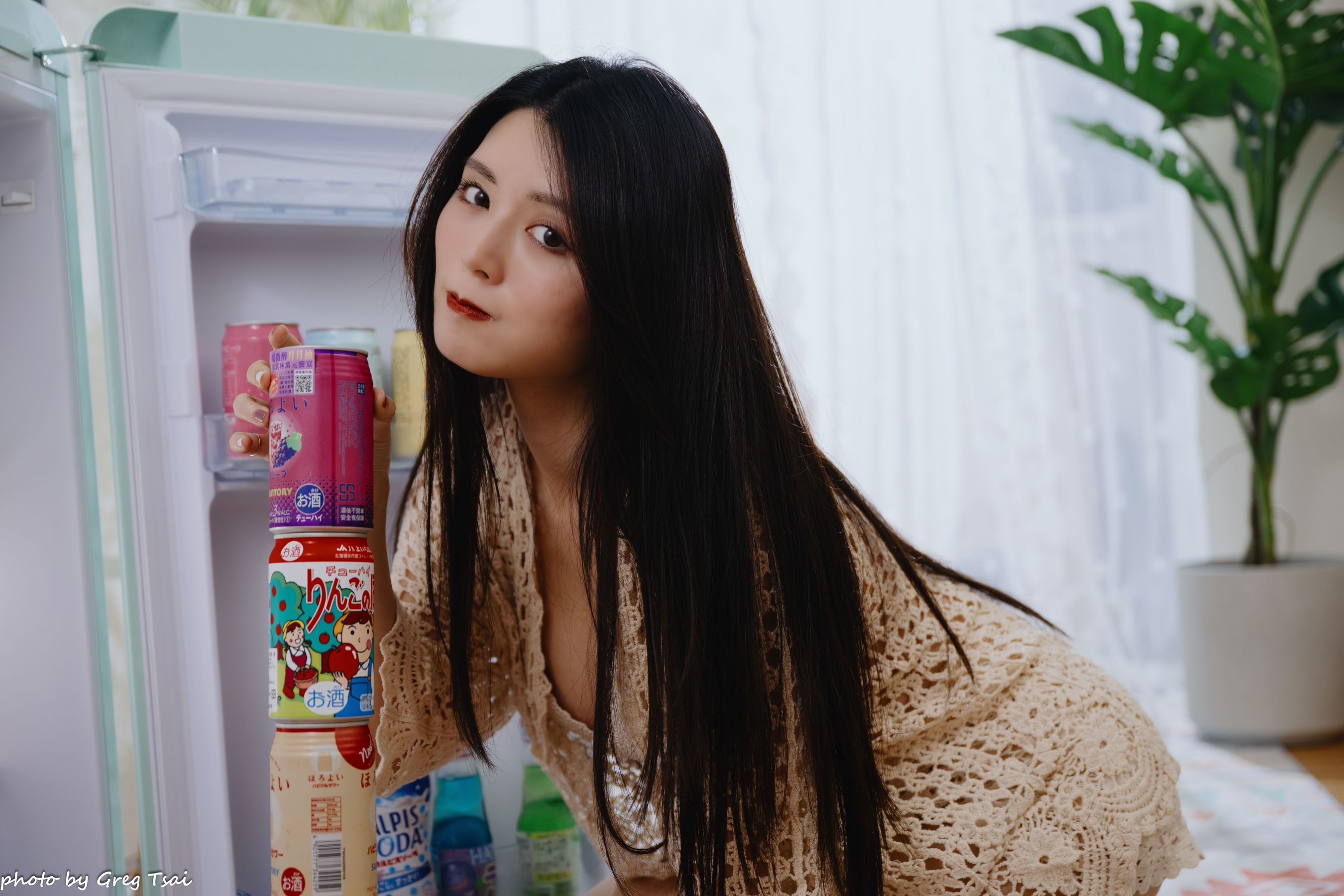 筱筱 - 休闲居家棚拍/(100P)