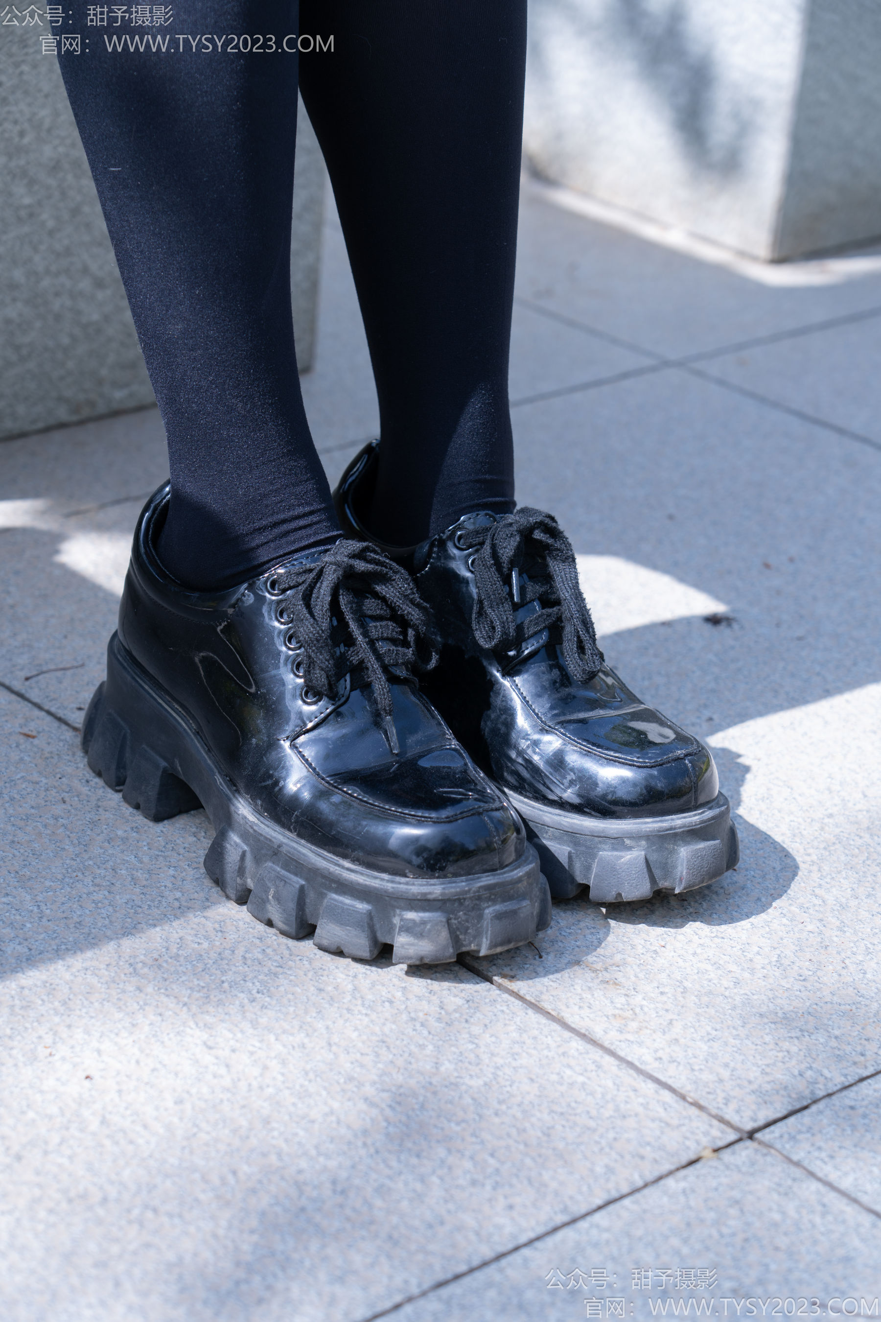 甜予摄影 No.193 小甜桃 - 皮鞋、大腿袜、裸足/(129P)