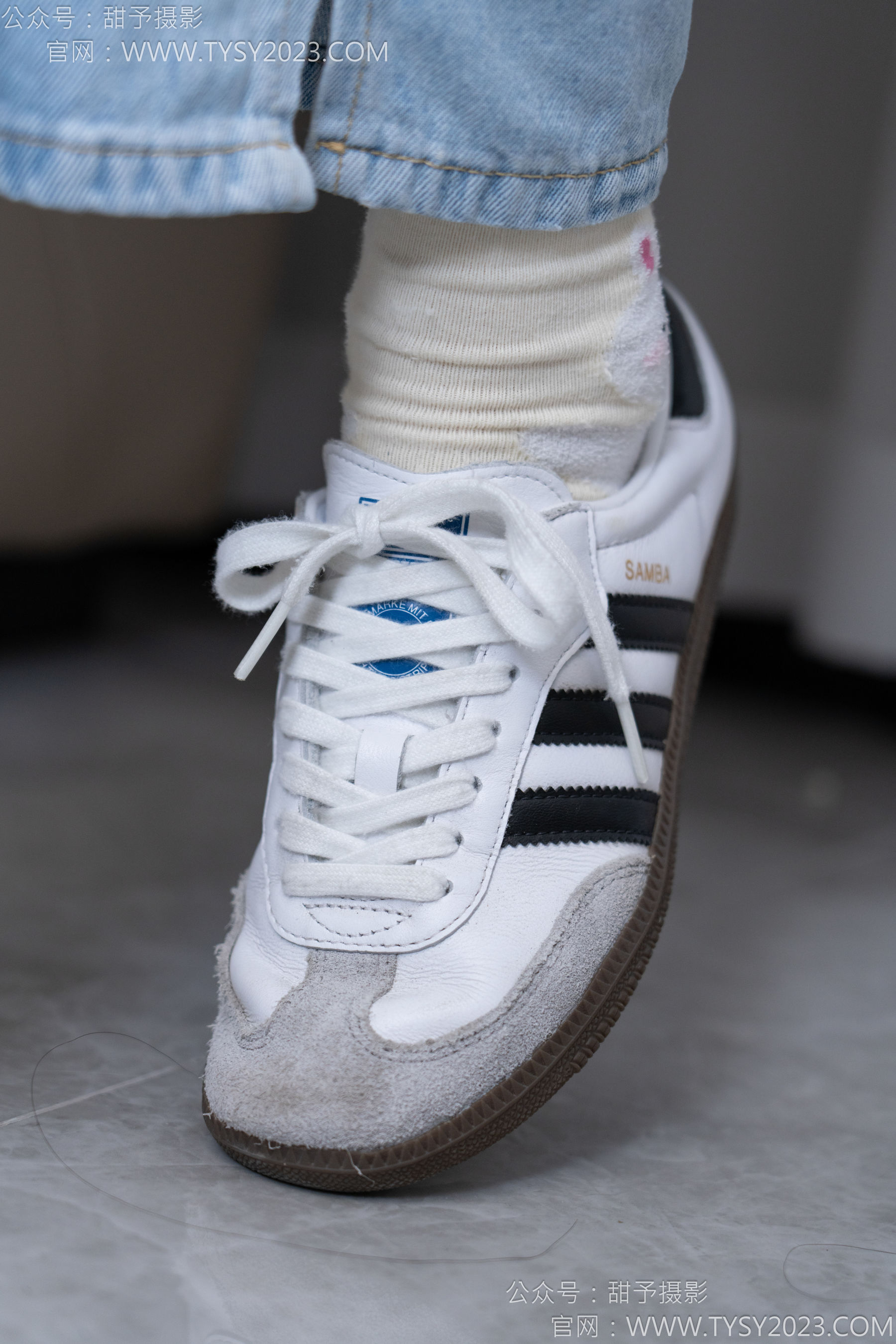 甜予摄影 No.160 番茄 - 板鞋、印花棉袜、裸足/(125P)