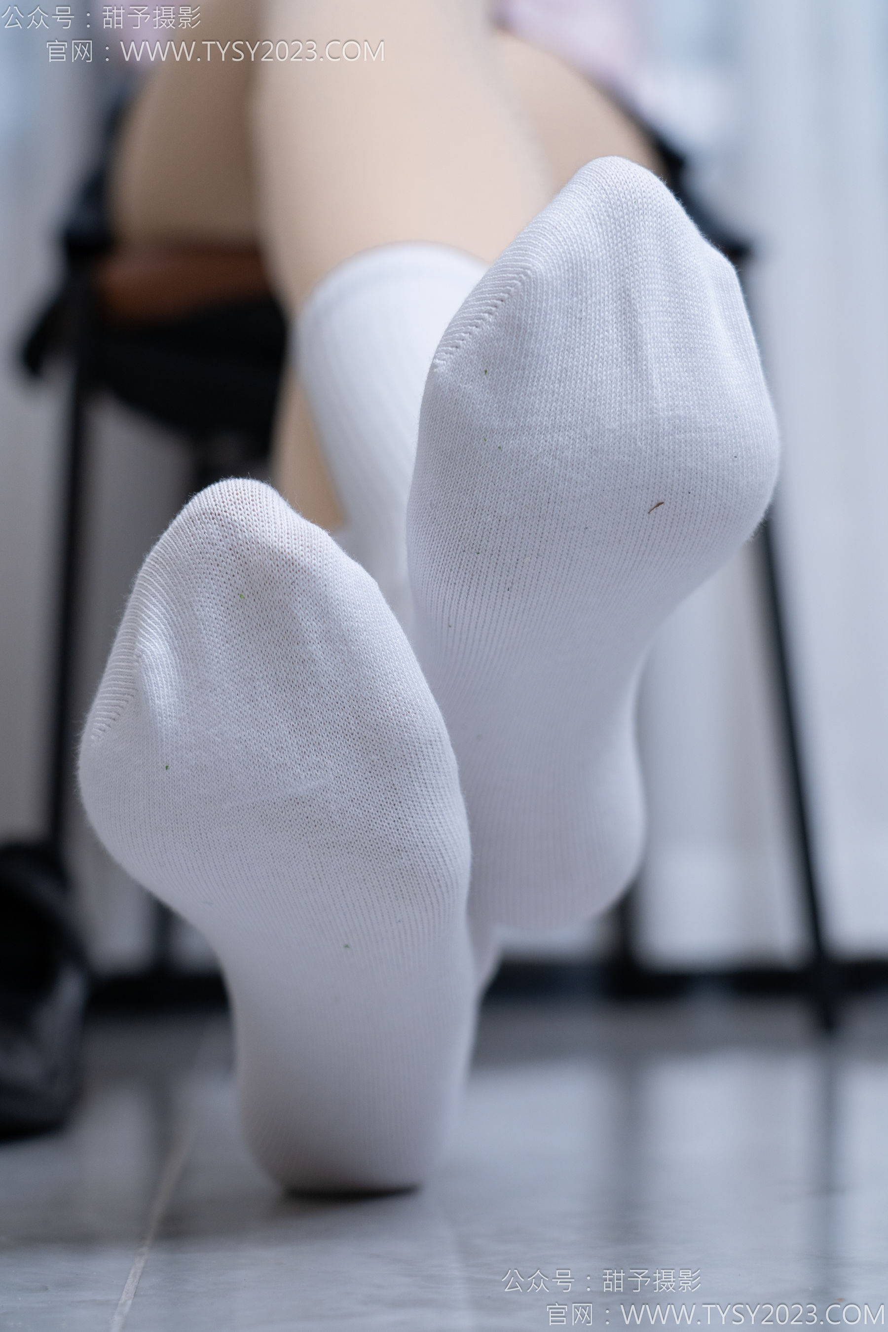 甜予摄影 No.185 珞珞 - 皮鞋、白棉袜、厚肉丝/(130P)