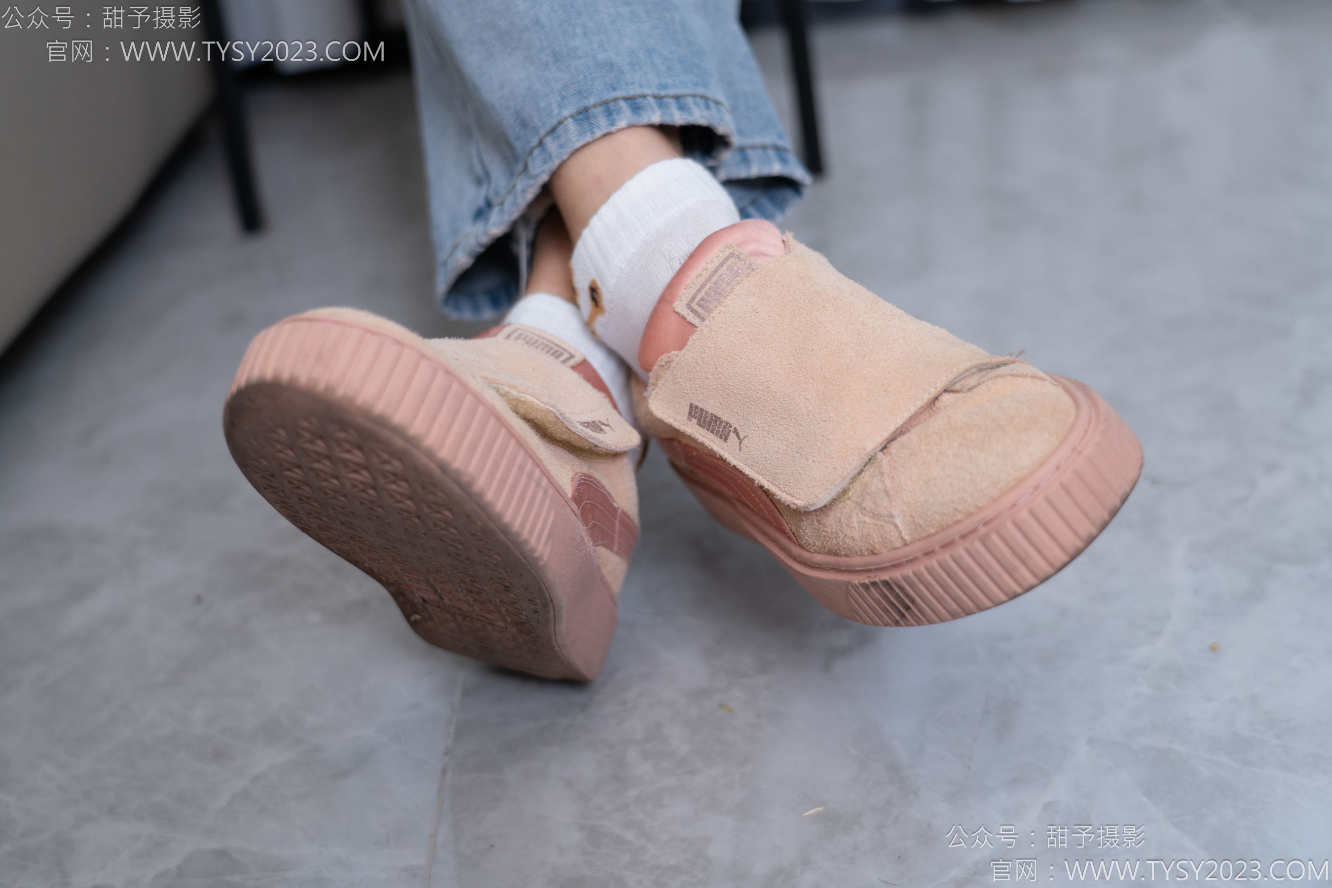 甜予摄影 No.163 娃娃 - 板鞋、白棉袜、裸足/(130P)