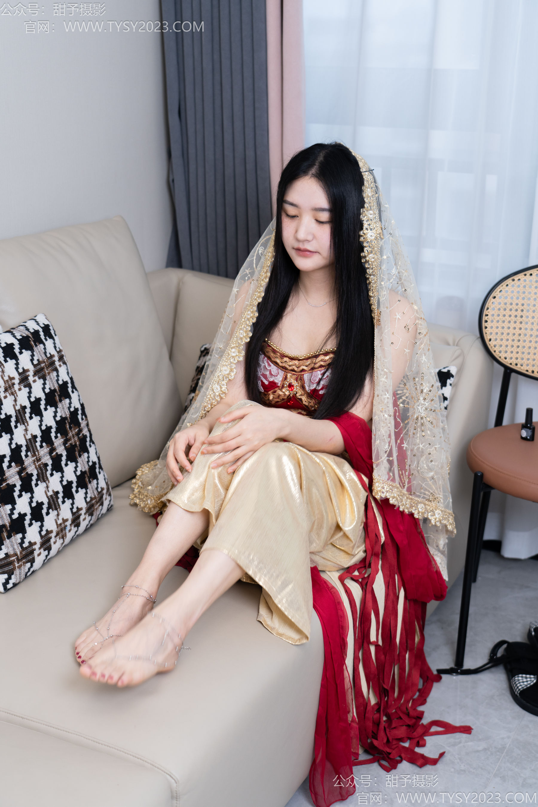 甜予摄影 No.190 澜澜 - 凉鞋、裸足/(138P)