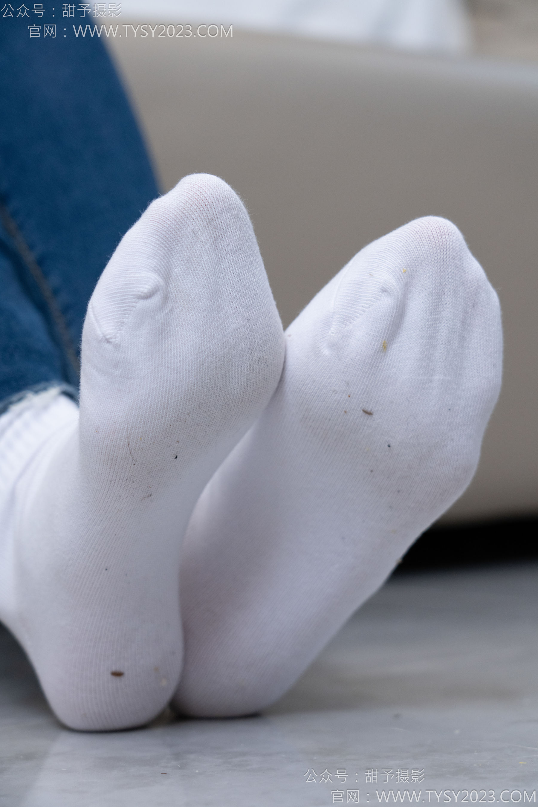 甜予摄影 No.179 珞珞 - 高跟鞋、板鞋、人字拖、白棉袜/(129P)