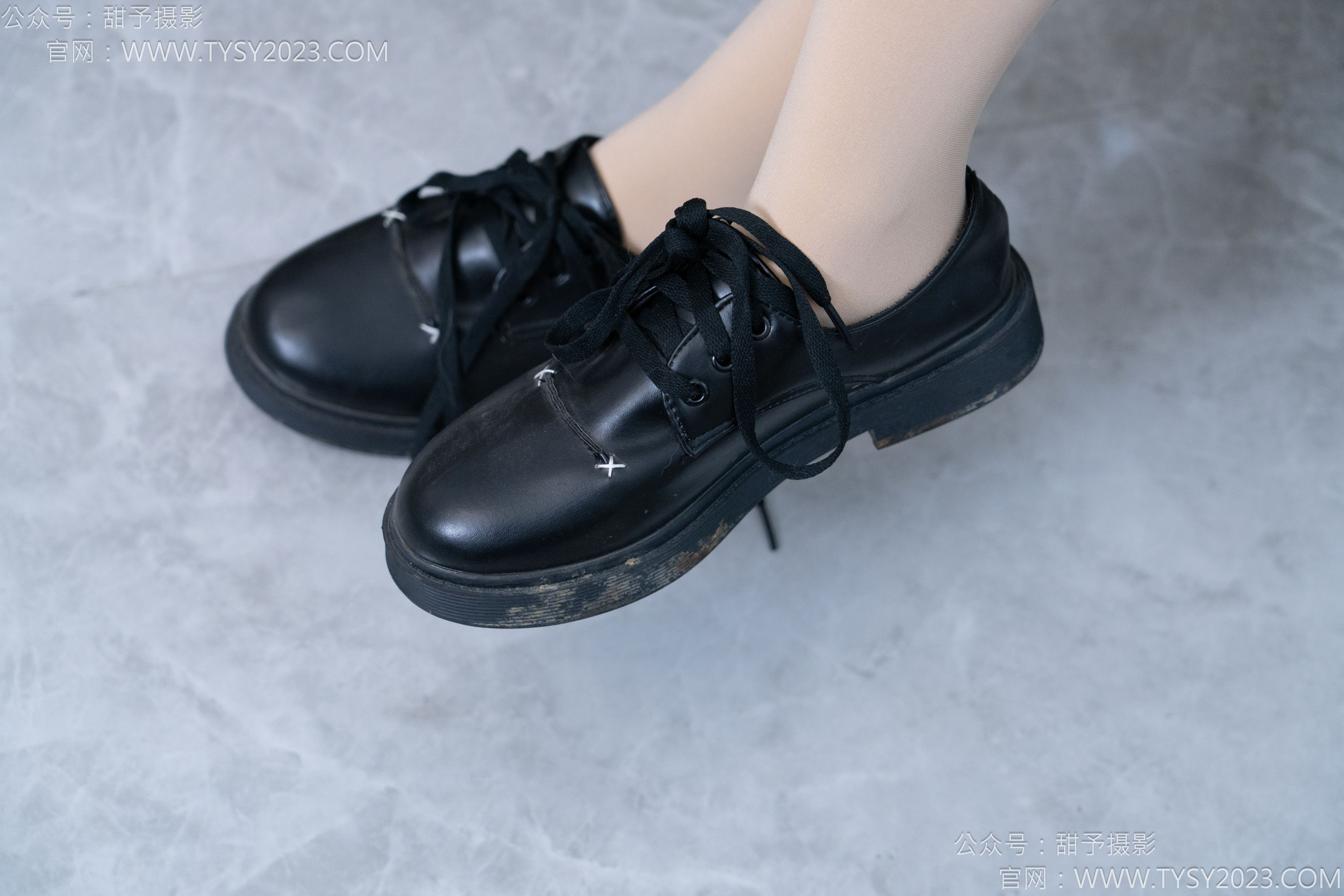 甜予摄影 No.180 贝壳 - 平底鞋、短靴、厚肉丝/(135P)