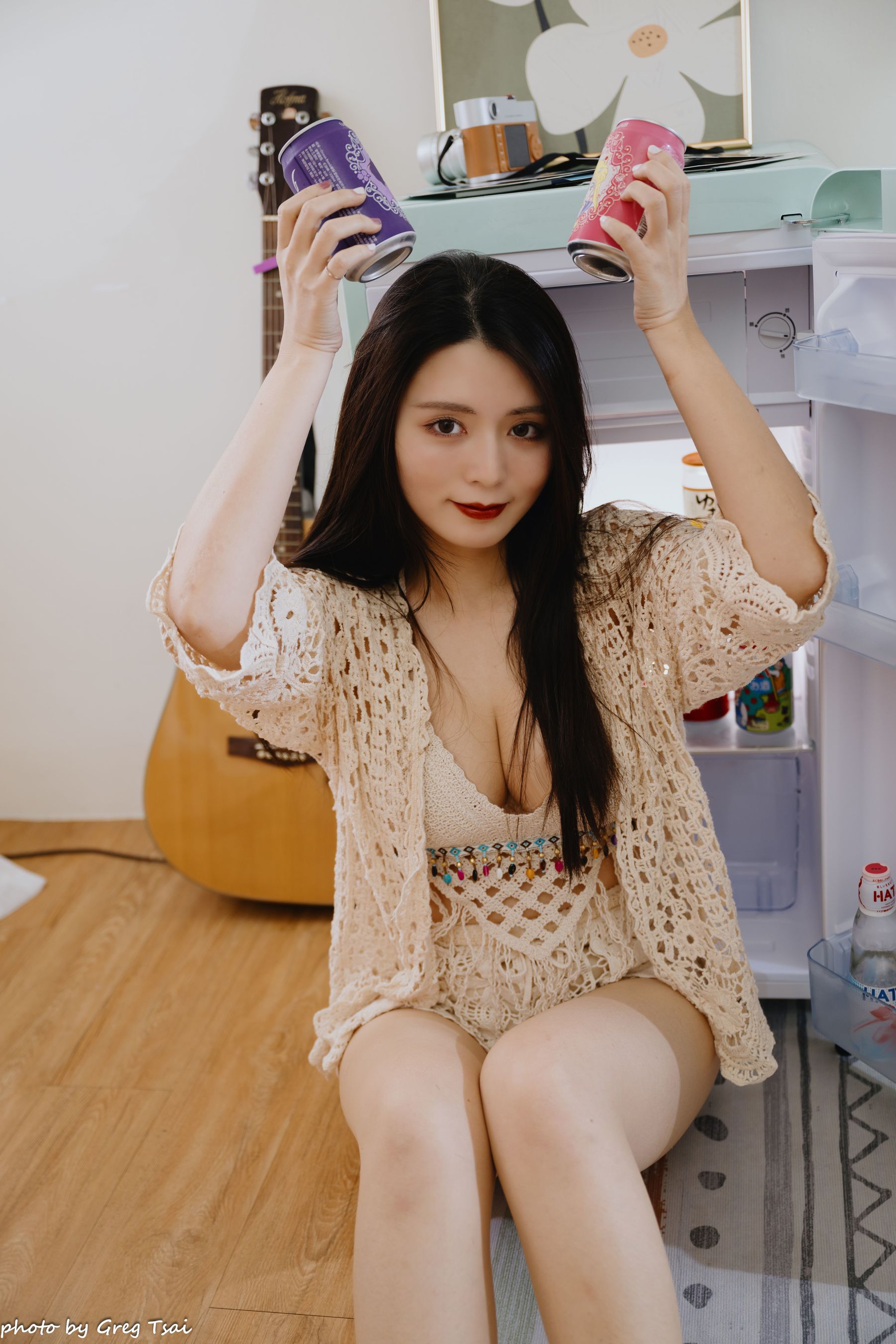 筱筱 - 休闲居家棚拍/(100P)