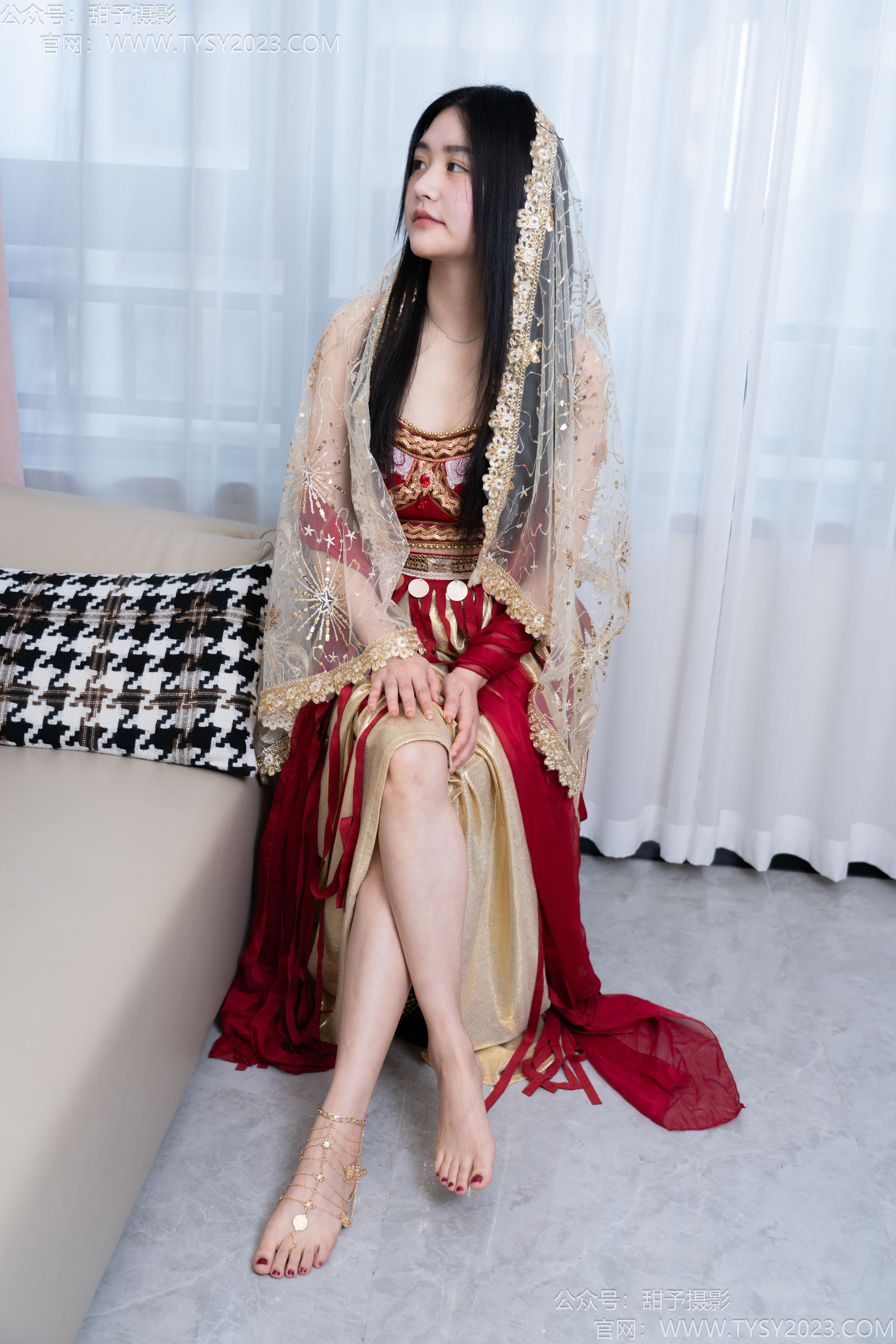 甜予摄影 No.190 澜澜 - 凉鞋、裸足/(138P)