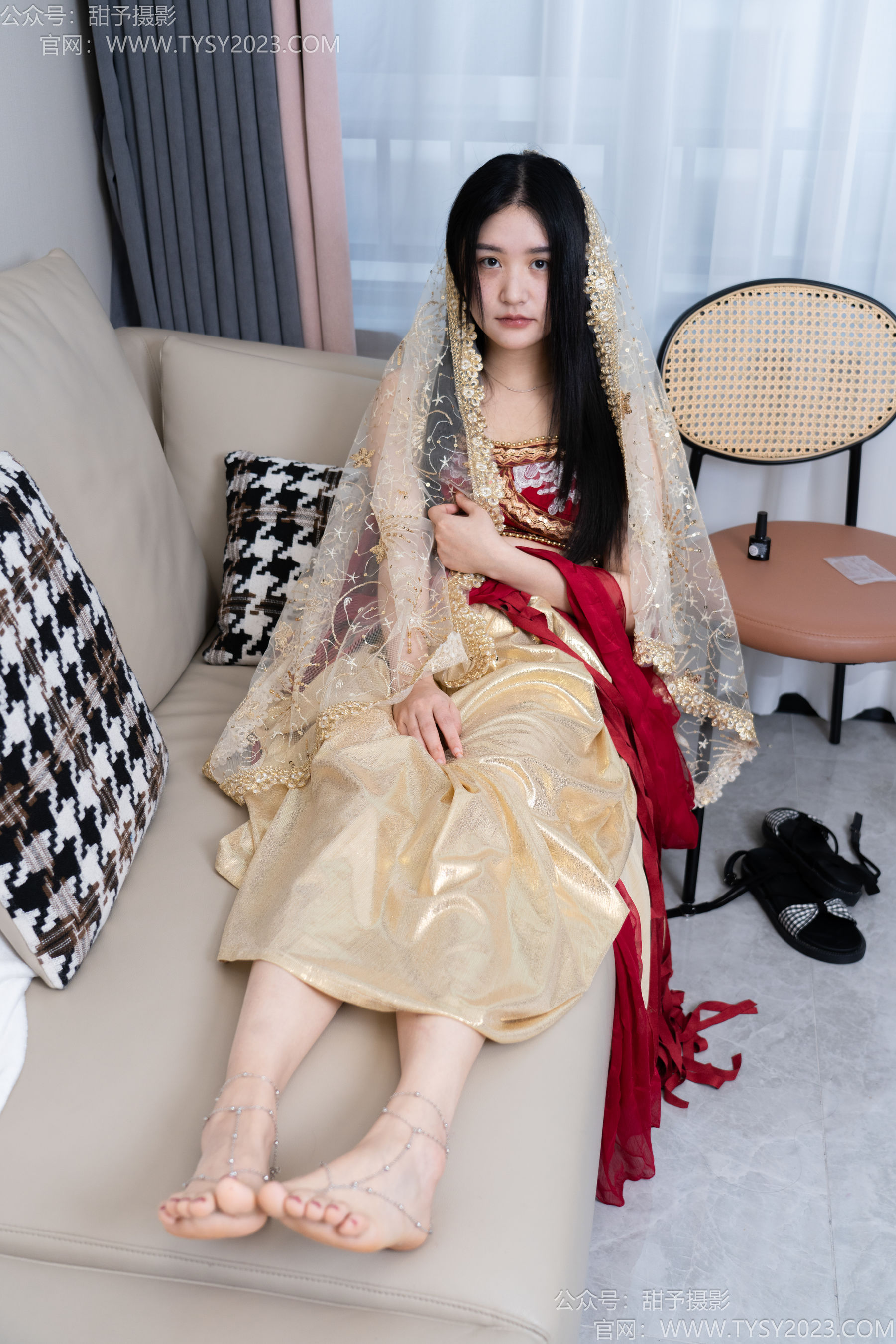 甜予摄影 No.190 澜澜 - 凉鞋、裸足/(138P)