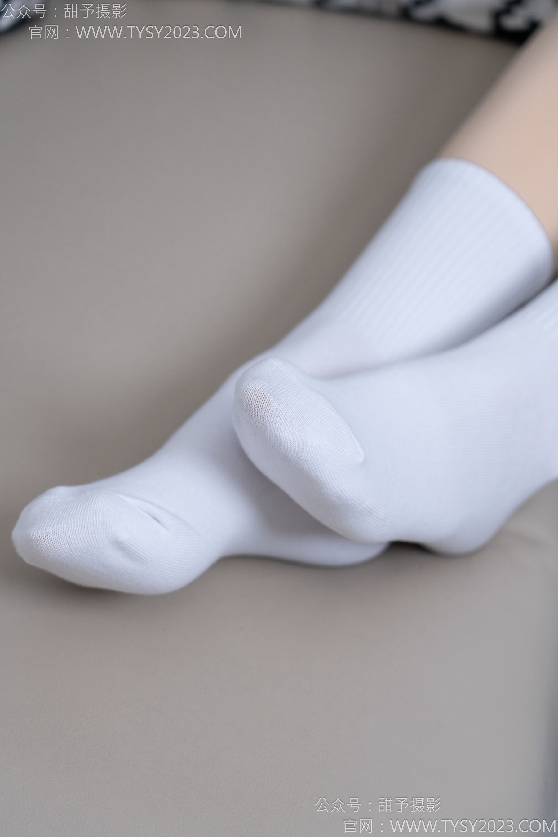 甜予摄影 No.185 珞珞 - 皮鞋、白棉袜、厚肉丝/(130P)