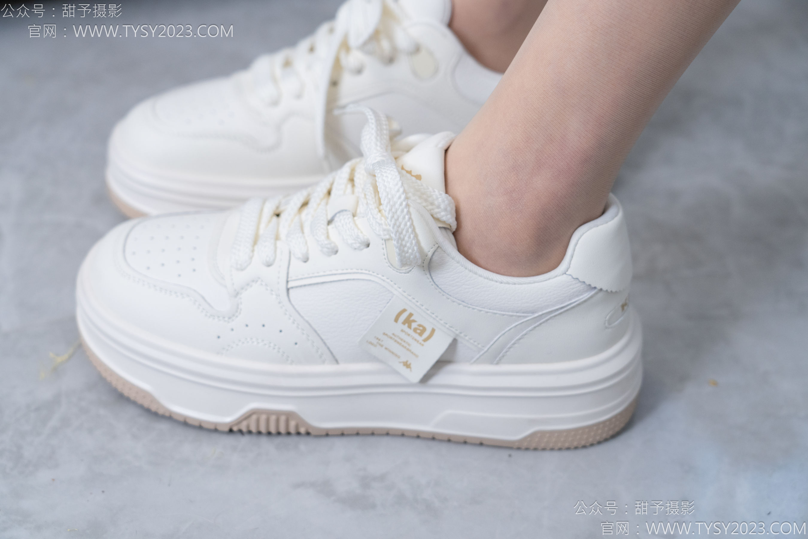 甜予摄影 No.184 澜澜 - 板鞋、薄肉丝/(125P)